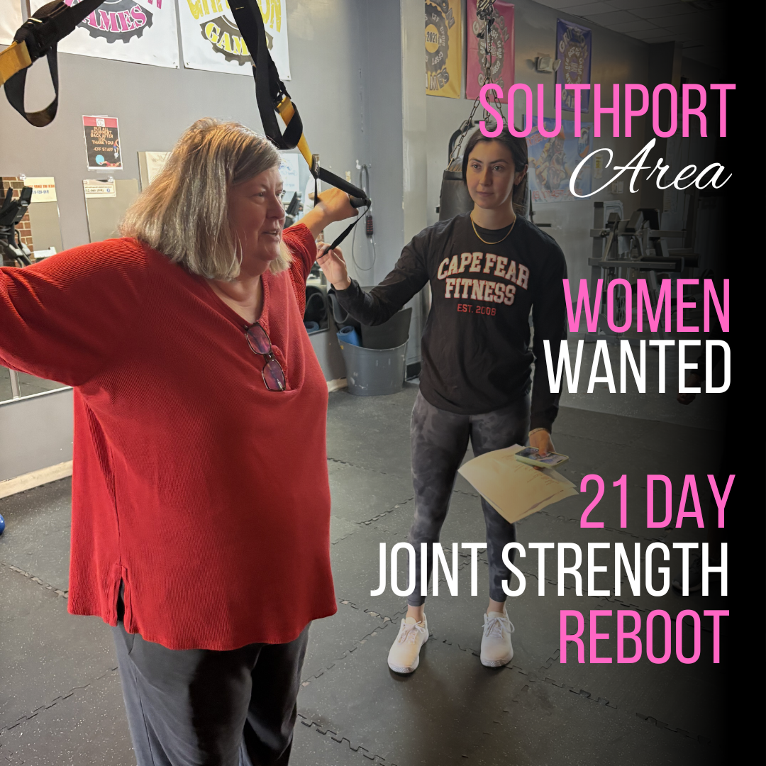 Cape Fear Fitness Personal Training Facebook ad: HUGE Opportunity For Women 40+