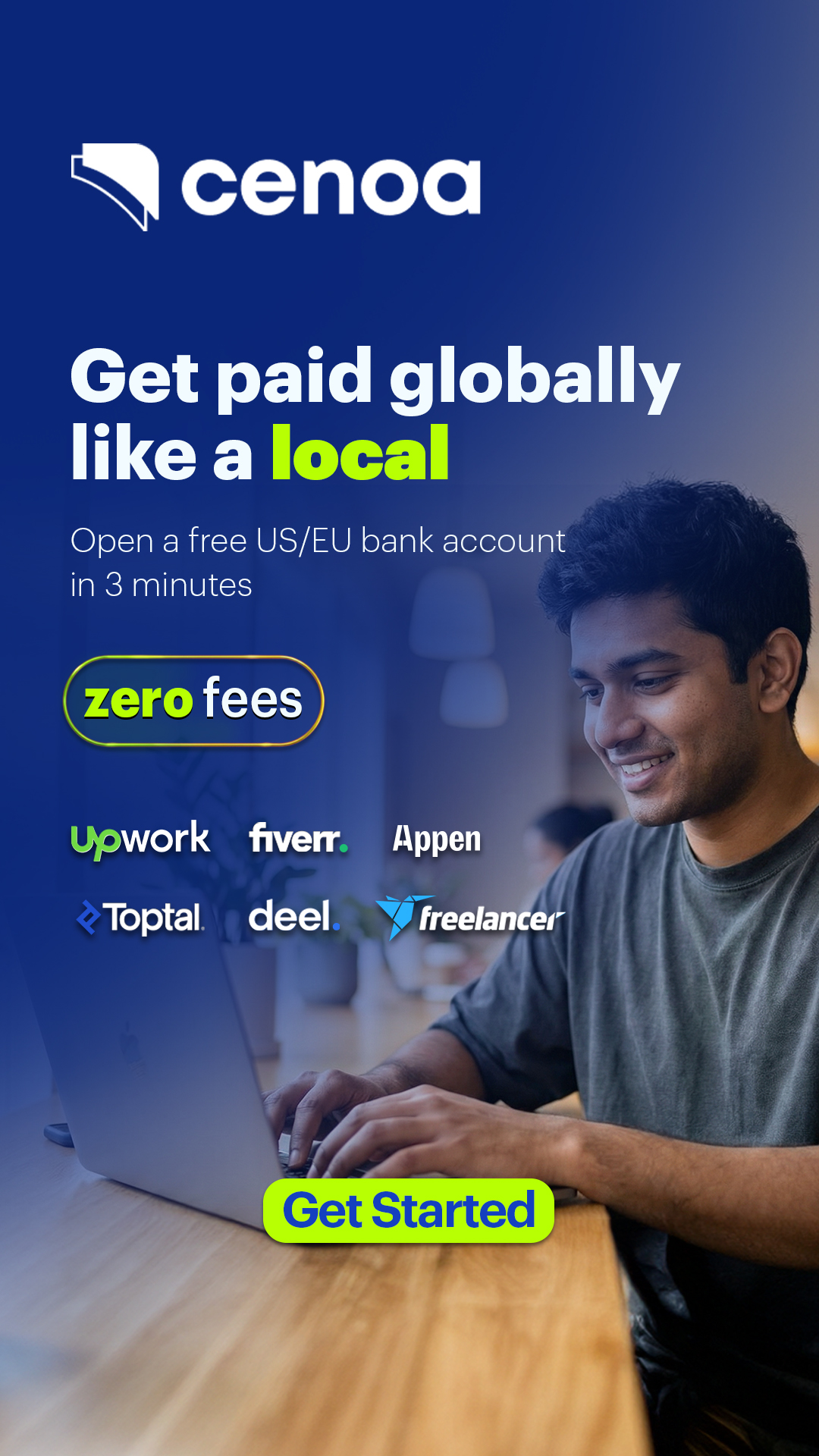 Cenoa Facebook ad from Apr 3, 2026