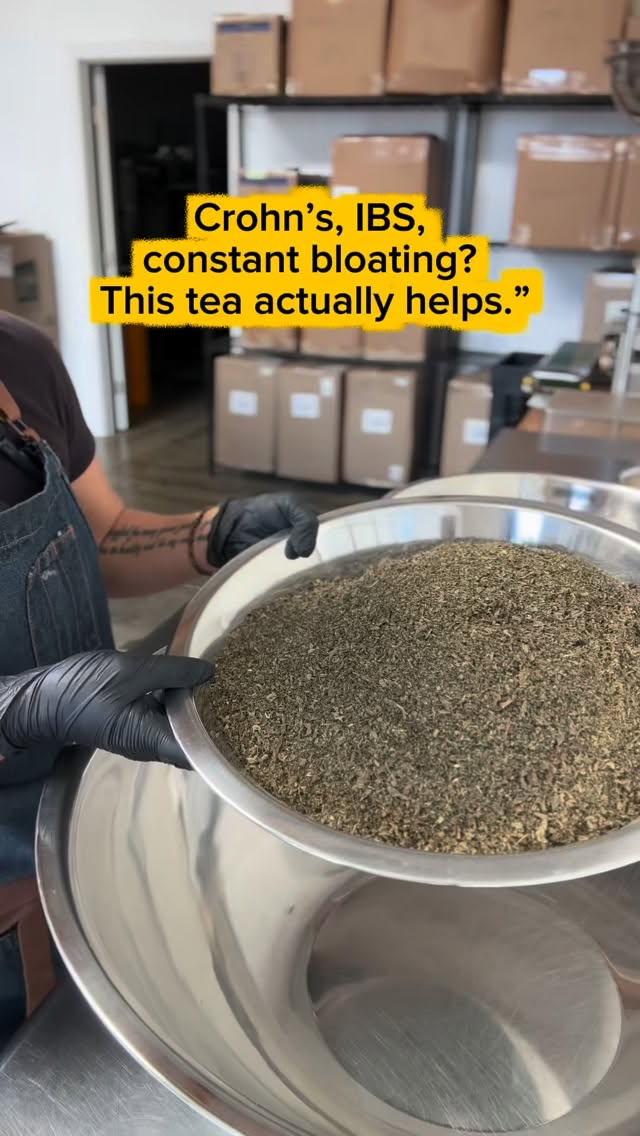 The Loose Leaf Tea Facebook ad: Your gut isn’t just about digestion, it’s your…