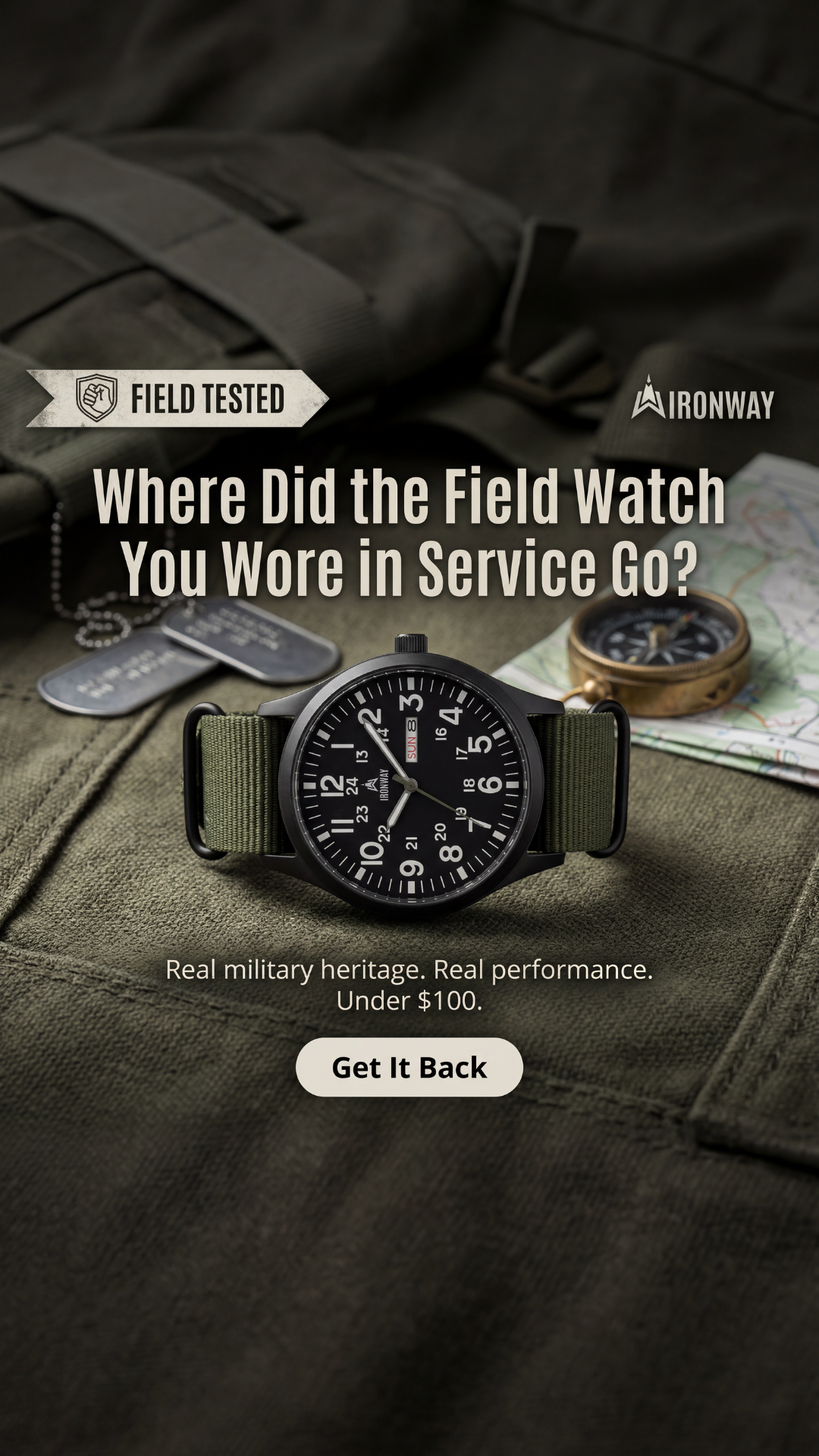 Ironway Facebook ad