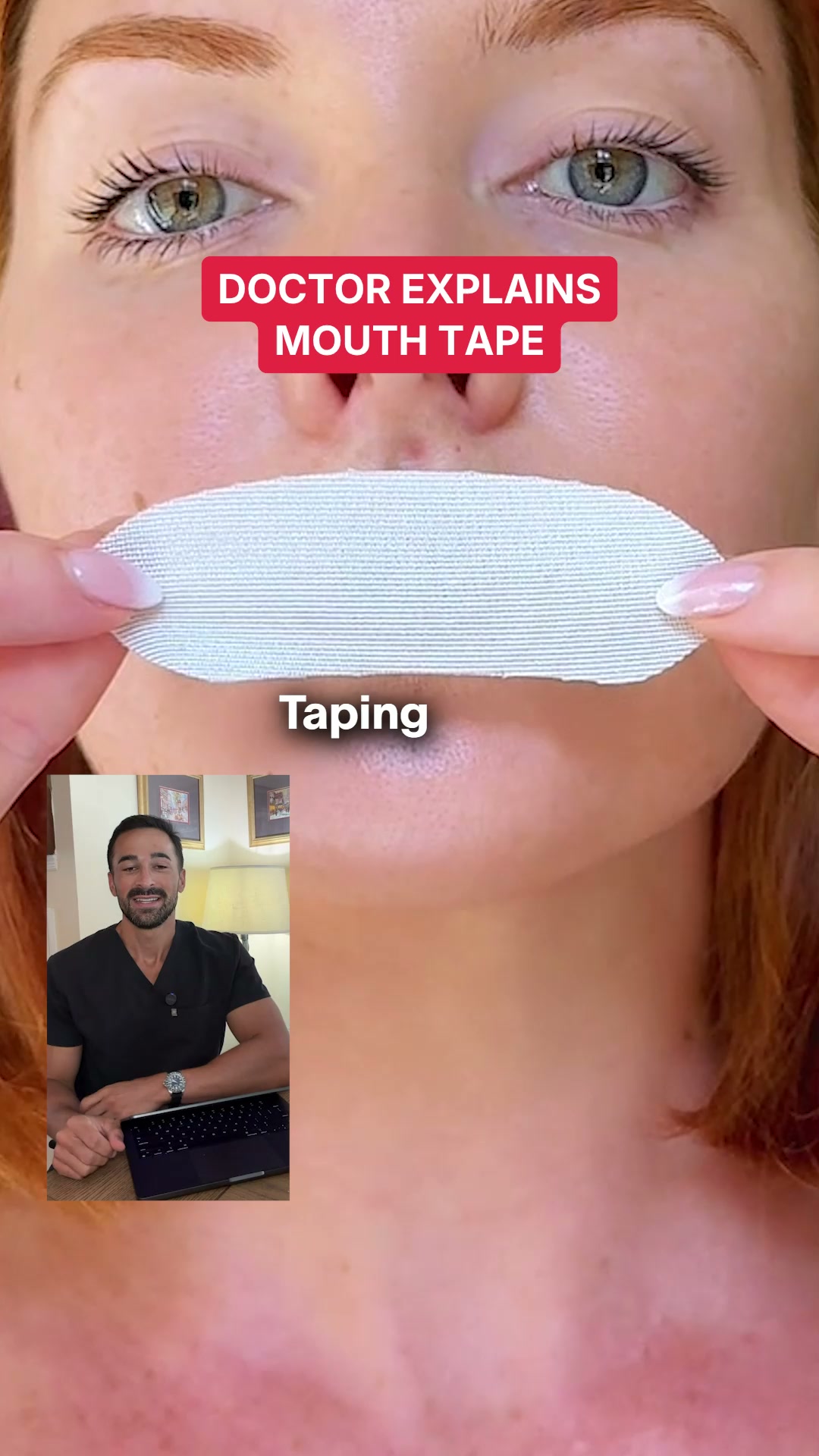 Echelon Health Facebook ad: 4 years of taping my mouth shut every night. Here's why