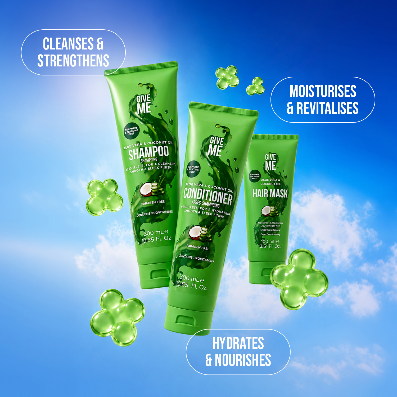 Give Me Cosmetics Facebook ad: SAVE ££
