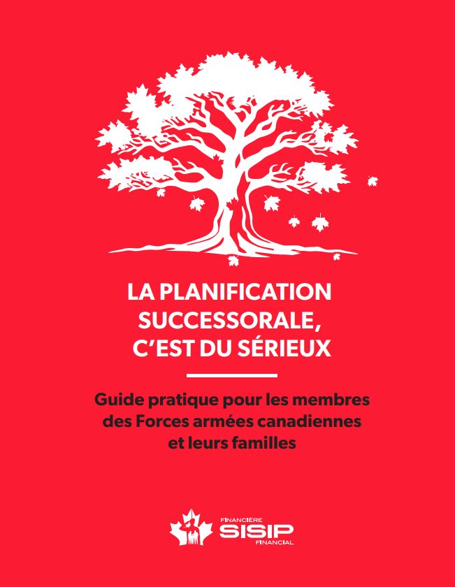 Services de bien-être et moral des Forces canadiennes - SBMFC Facebook ad: Régler une fois pourtoutes la planification successorale