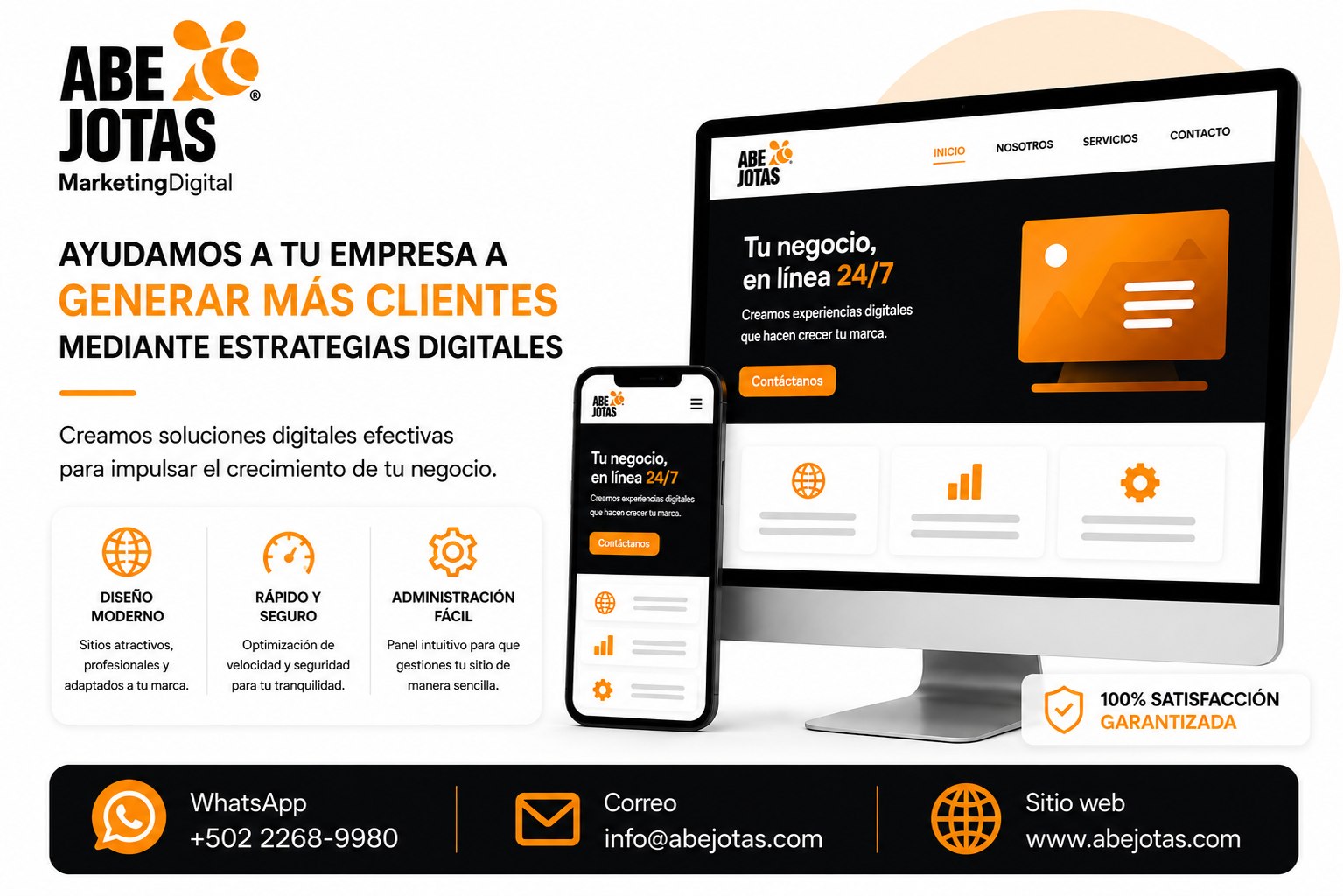 Abejotas Web & Redes Sociales Facebook ad: Muchas empresas tienen excelentes productos o servicios…