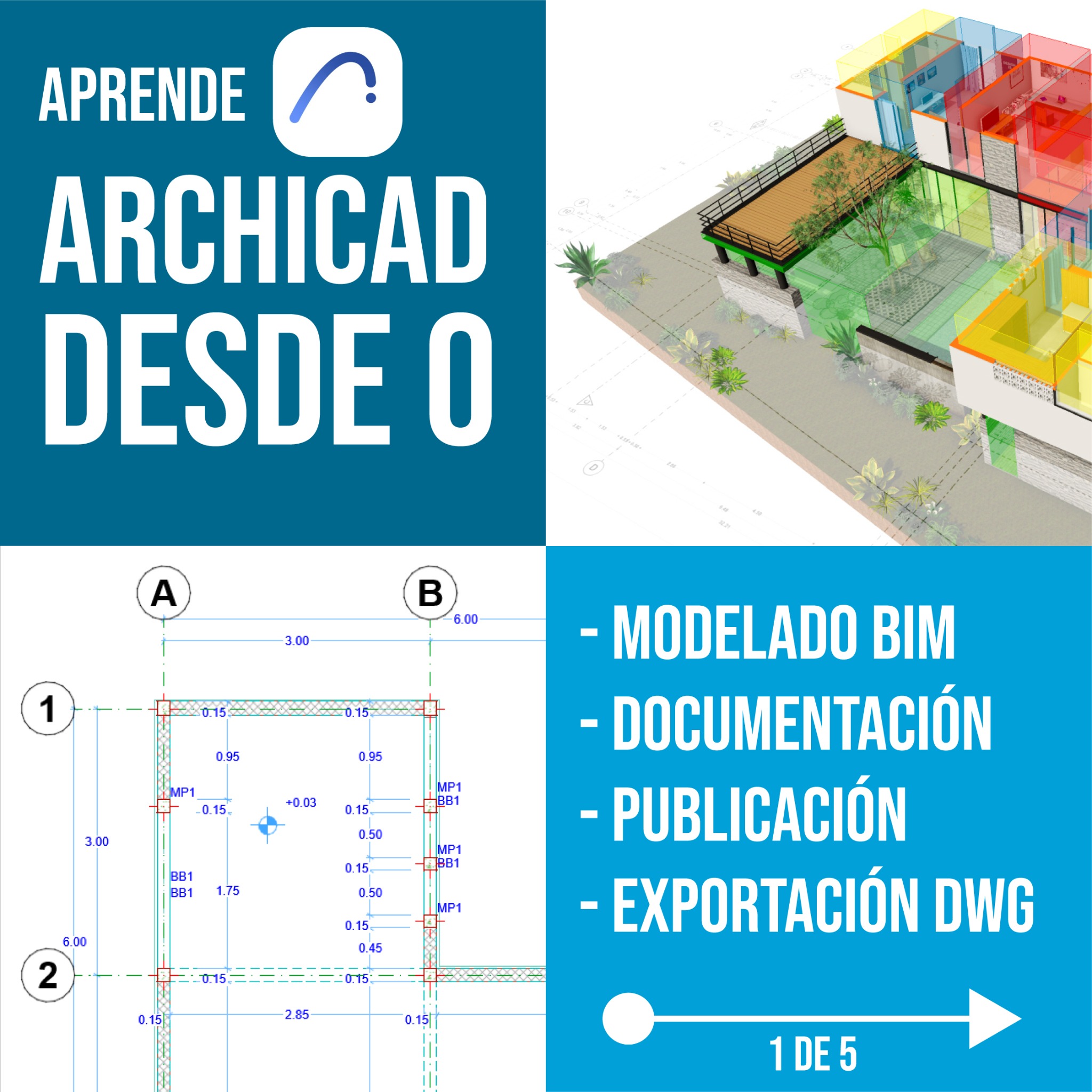 VOLUM Facebook ad: Descubre TODO el potencial de ArchiCAD