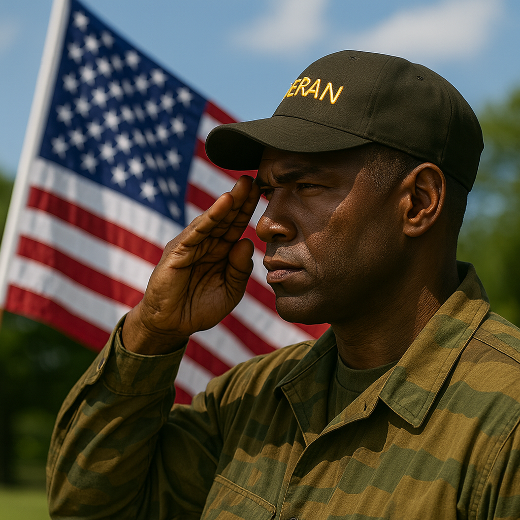 Honor Guard Life Facebook ad: Veterans: Your Service Deserves Peace of Mind