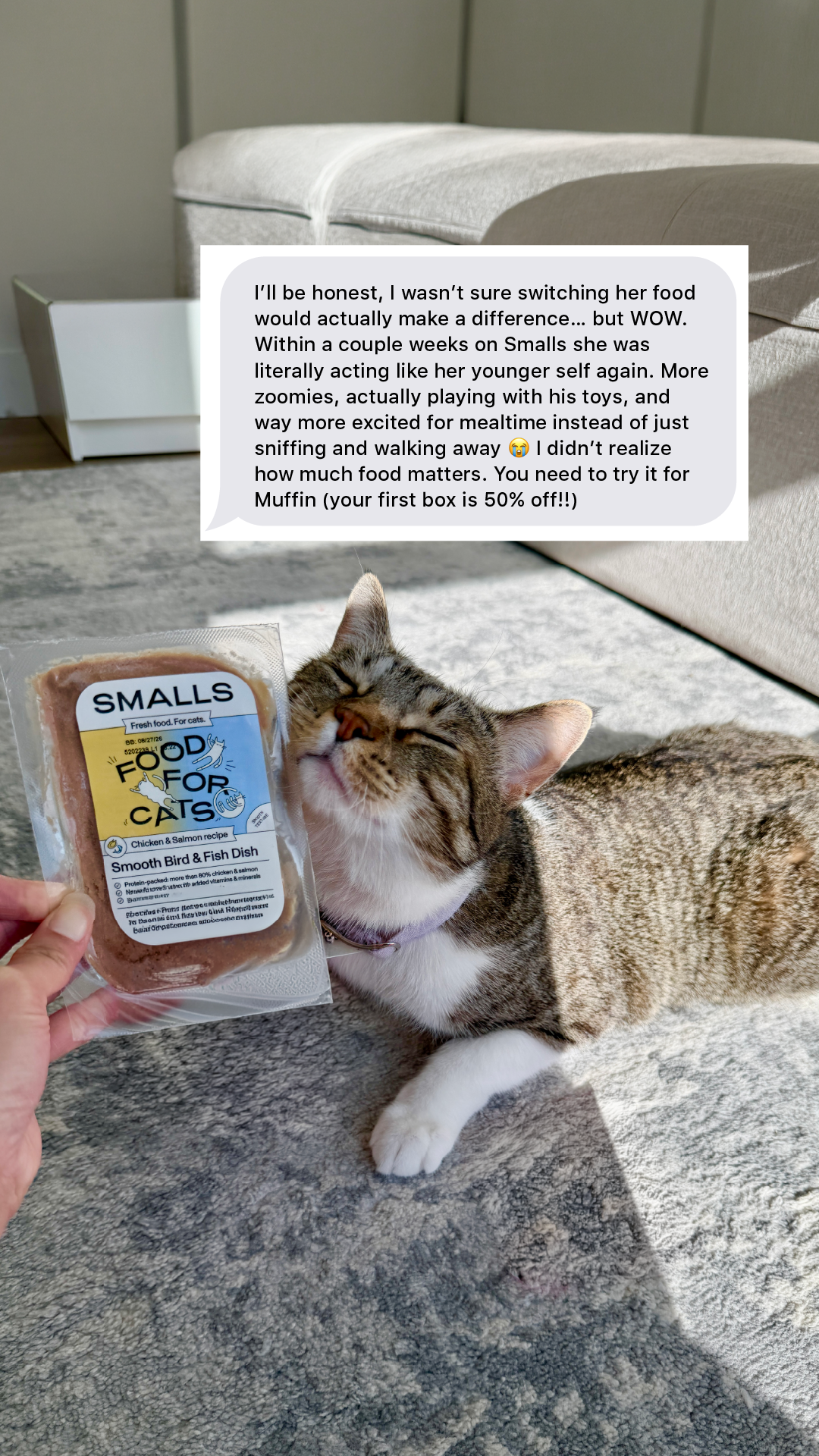 Smalls Facebook ad