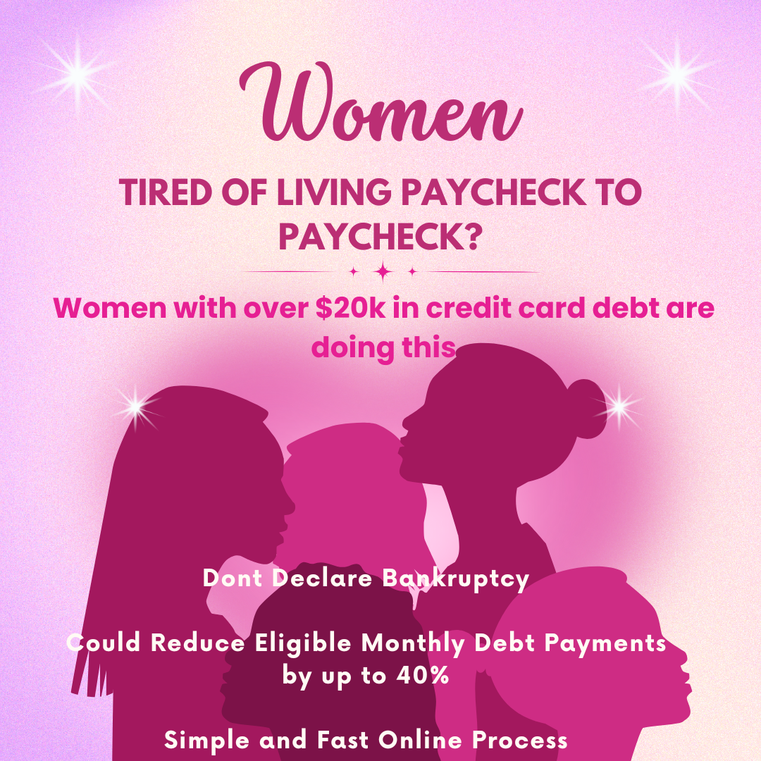 Womens Savings Club Facebook ad: Women In Heavy Credit Card Debt Are Doing This