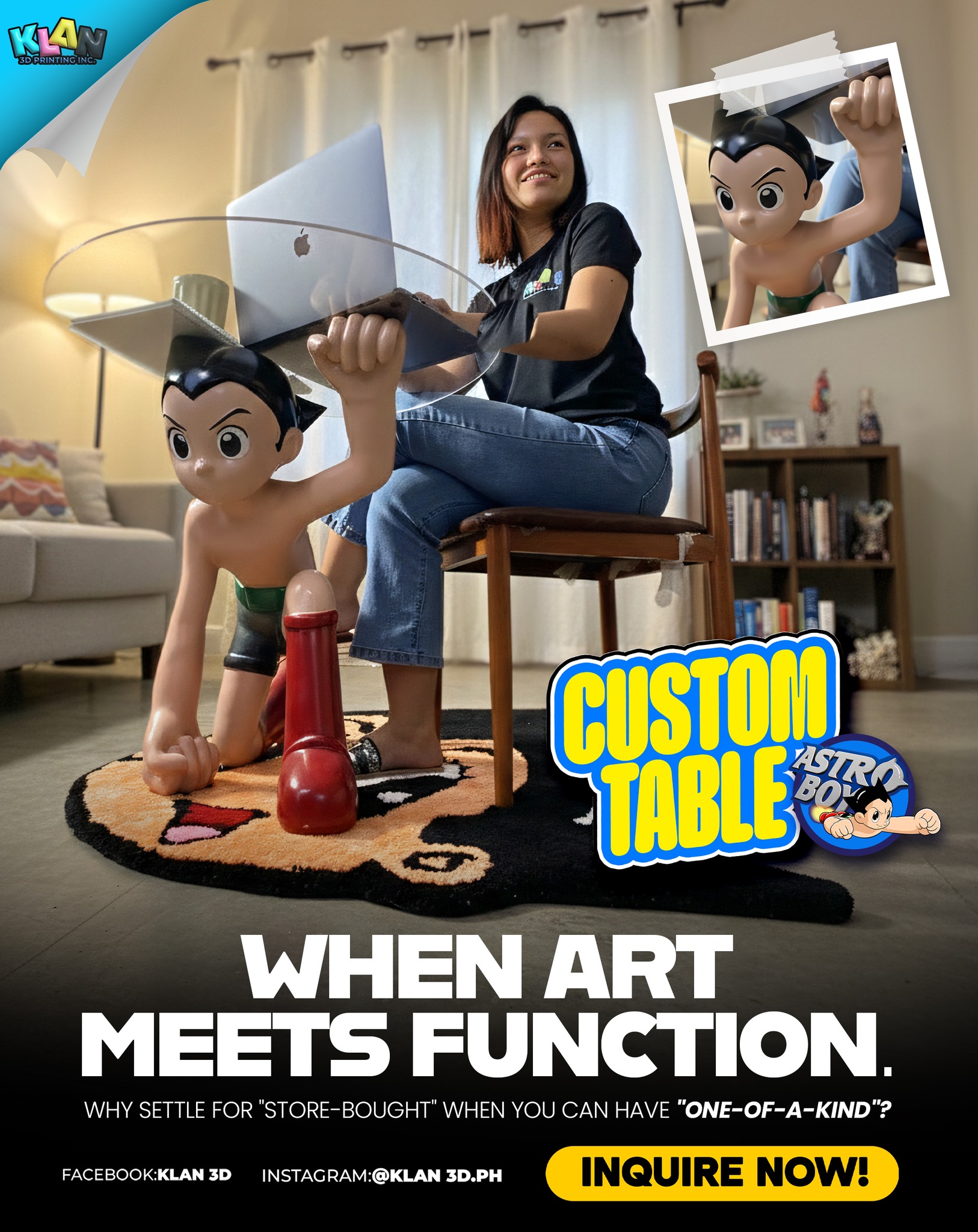 Klan 3D Facebook ad