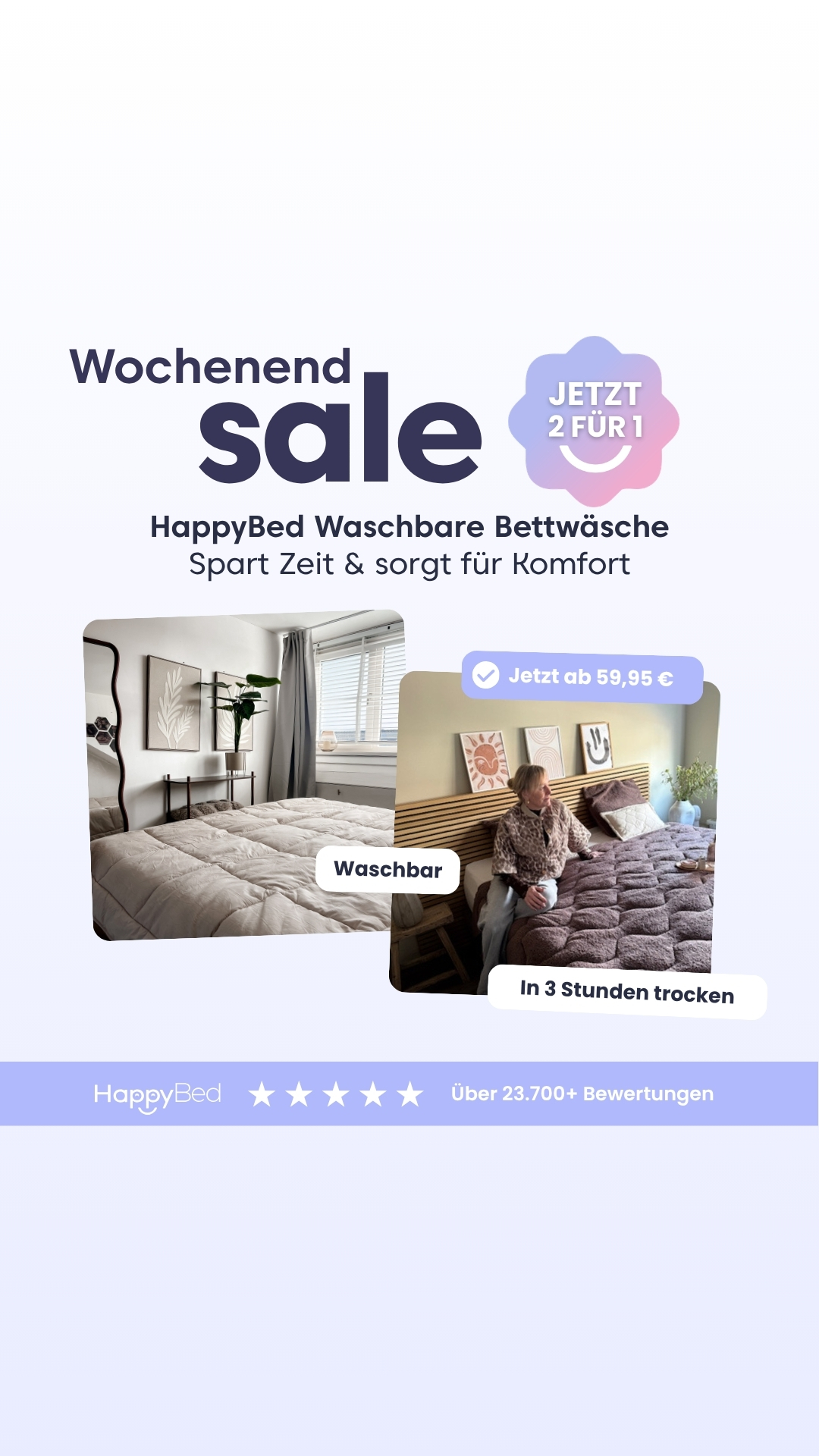 Thehappybed.de Facebook ad