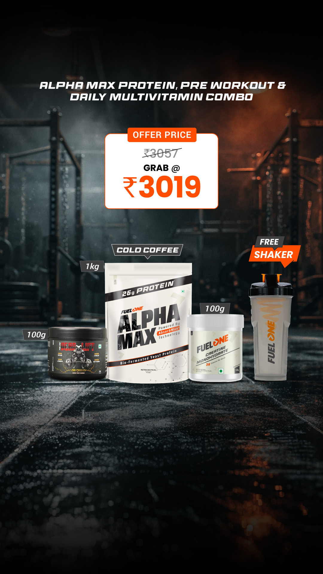 Fuel One Nutrition Facebook ad