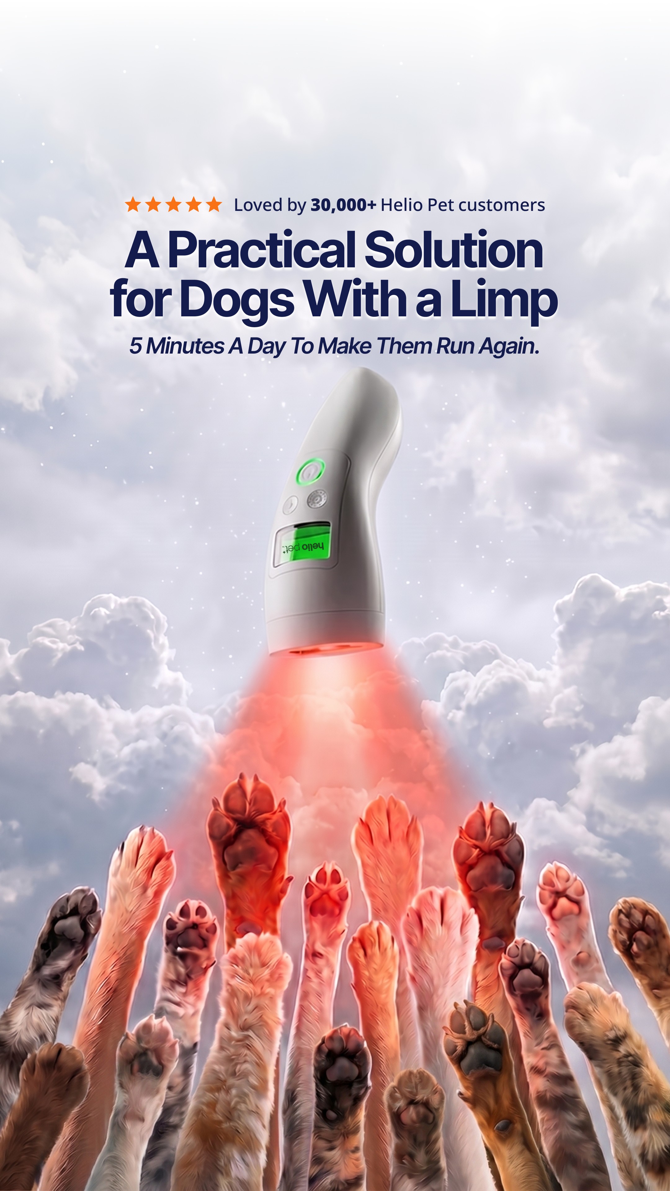 Helio Pet Facebook ad