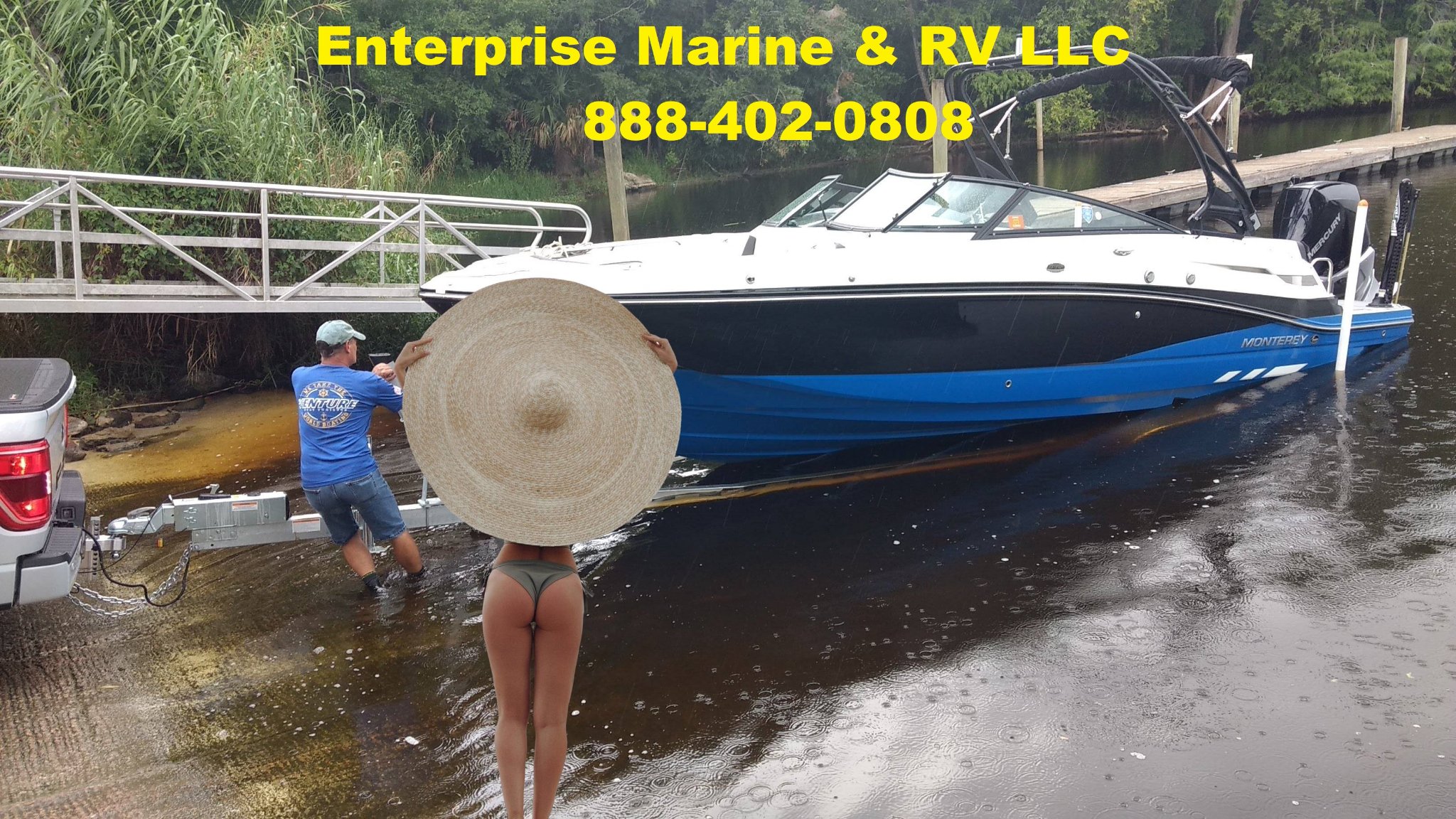 Ron Du Facebook ad: Is your Boat trailer on its last leg? Trailers from $1985…