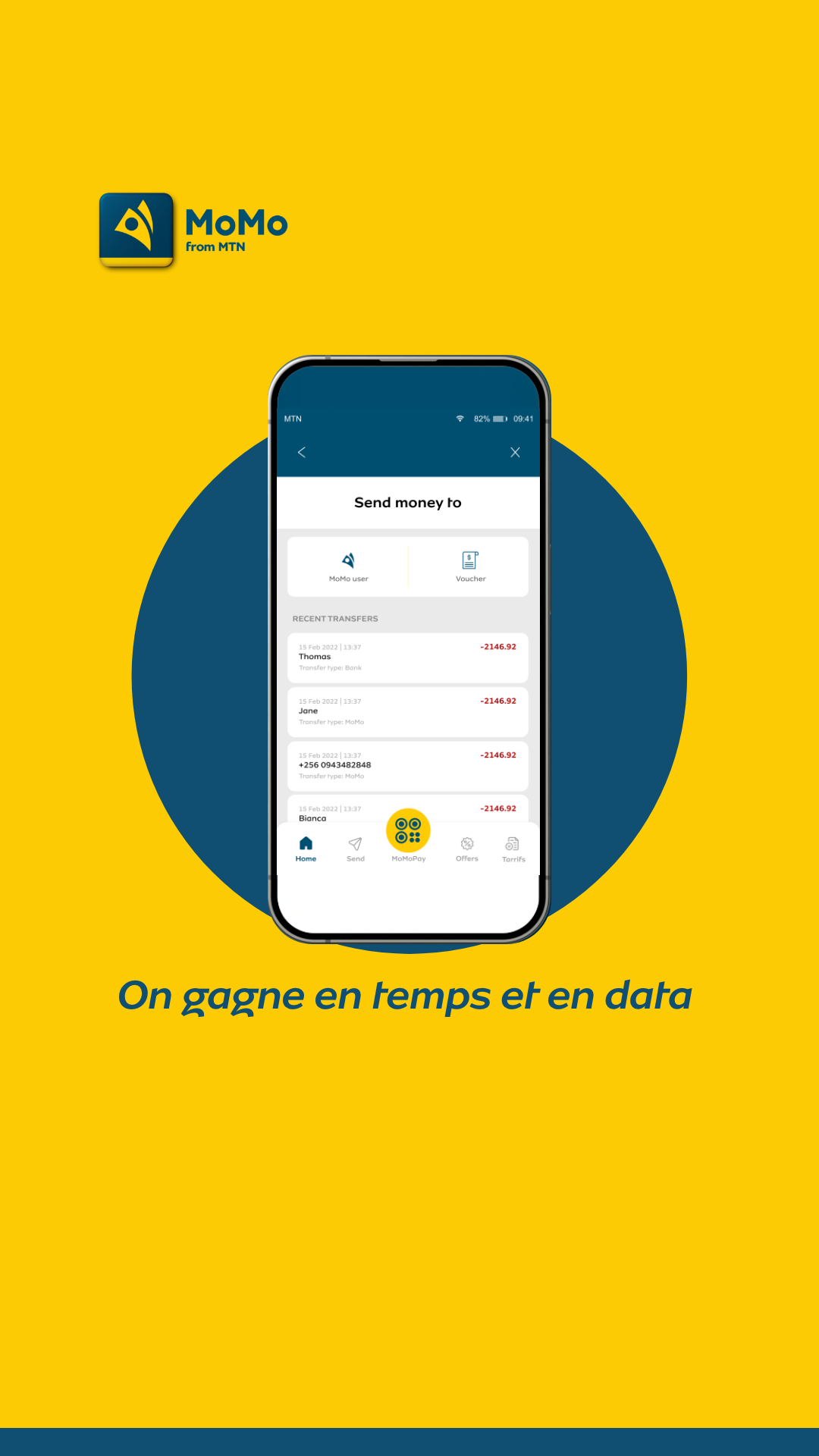 MoMo from MTN Facebook ad