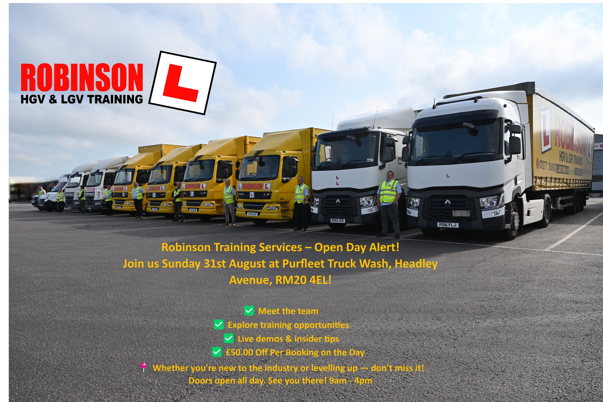 Robinson Training Services Facebook ad: Robinson Training Services Are Inviting you to an…