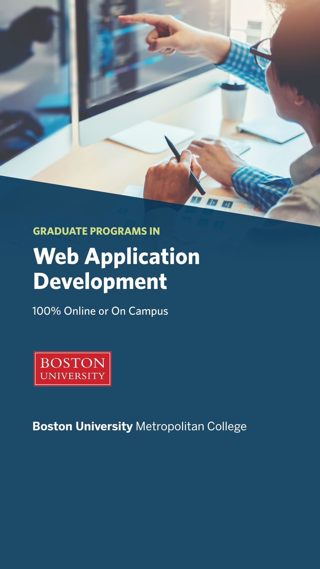 Boston University Computer Science & IT Programs Facebook ad