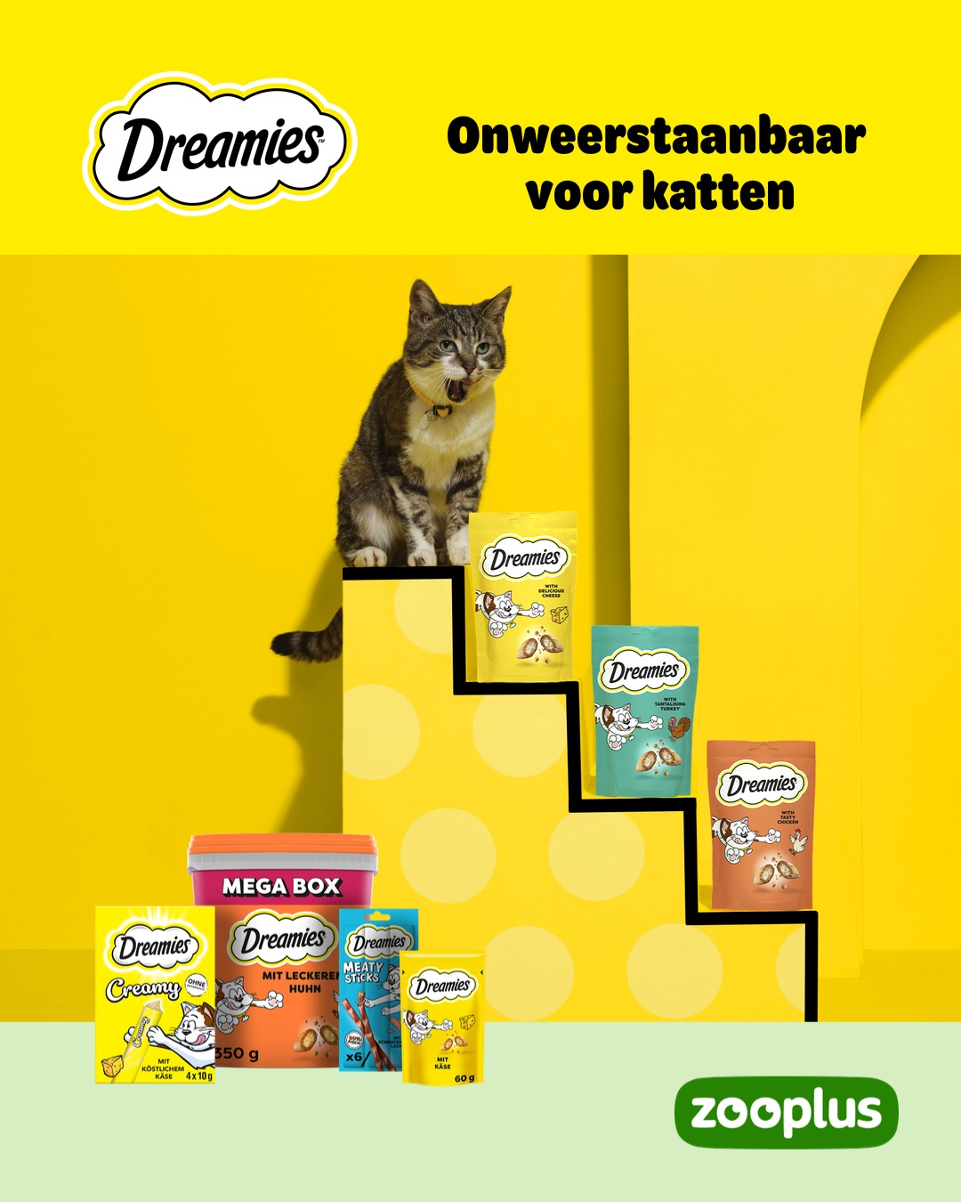 zooplus Facebook ad: DREAMIES