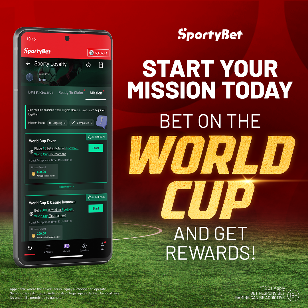 SportyBet Tanzania Facebook ad from Jul 6, 2026