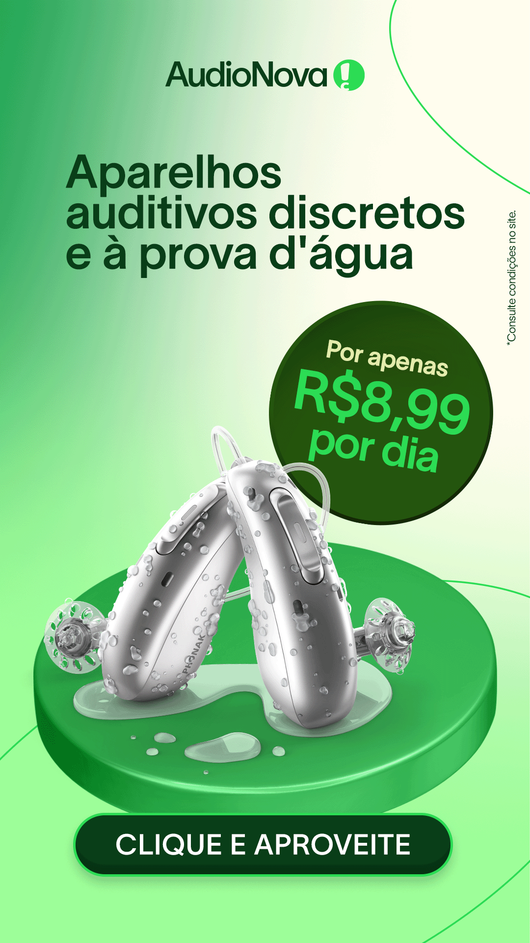 AudioNova - Cuidados Auditivos Facebook ad from Jul 15, 2026