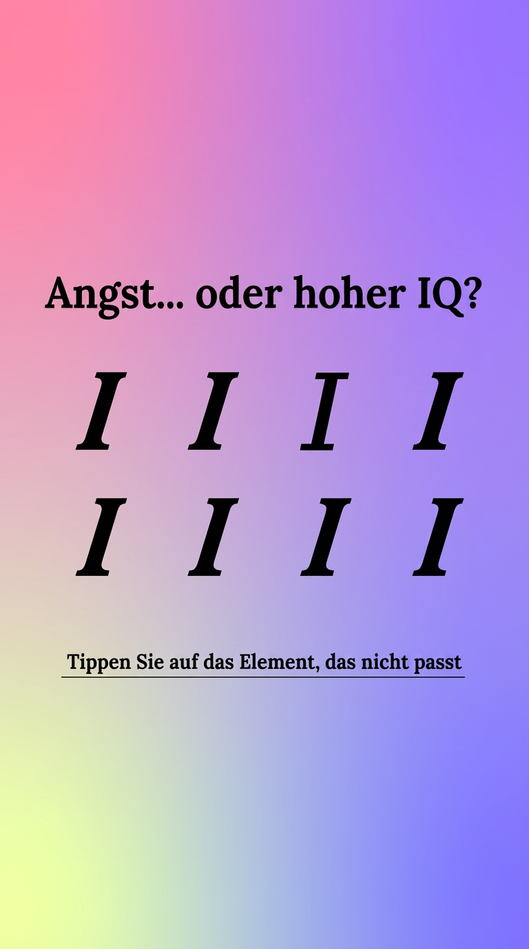 International IQ test Facebook ad