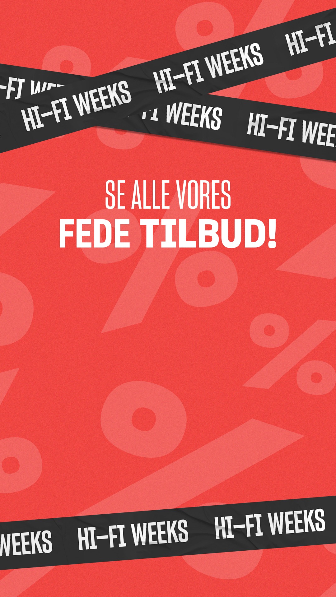 HiFi Klubben Facebook ad