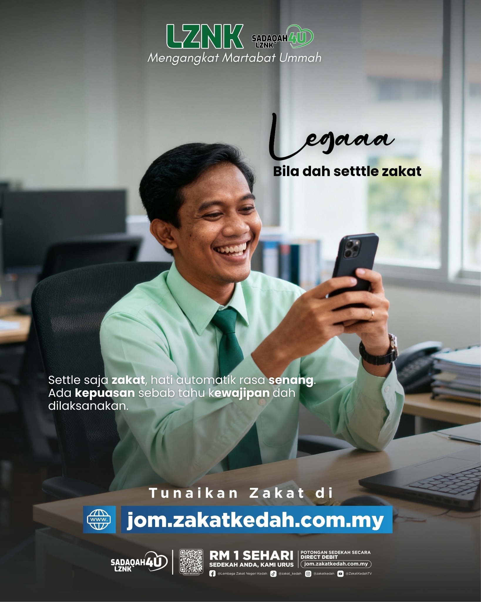 Lembaga Zakat Negeri Kedah Darul Aman Facebook ad