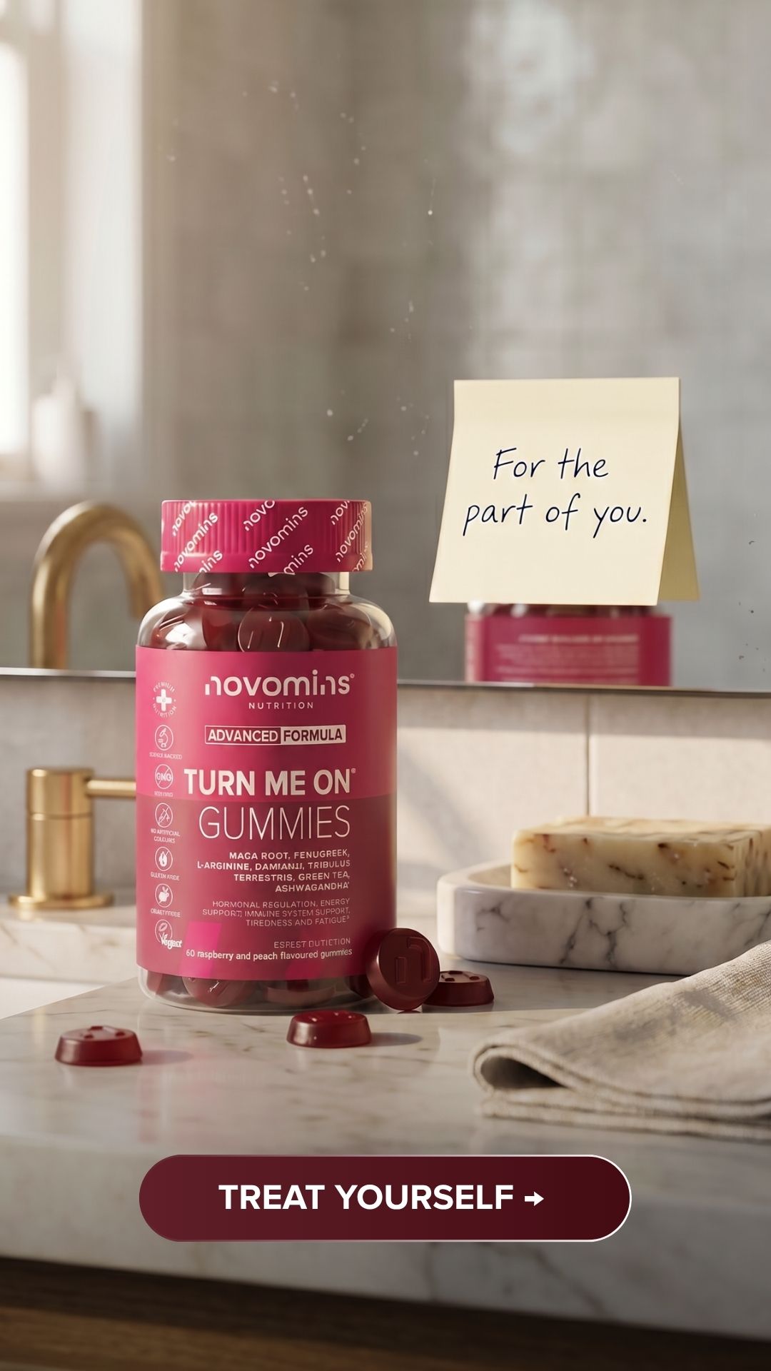 Novomins Nutrition Facebook ad