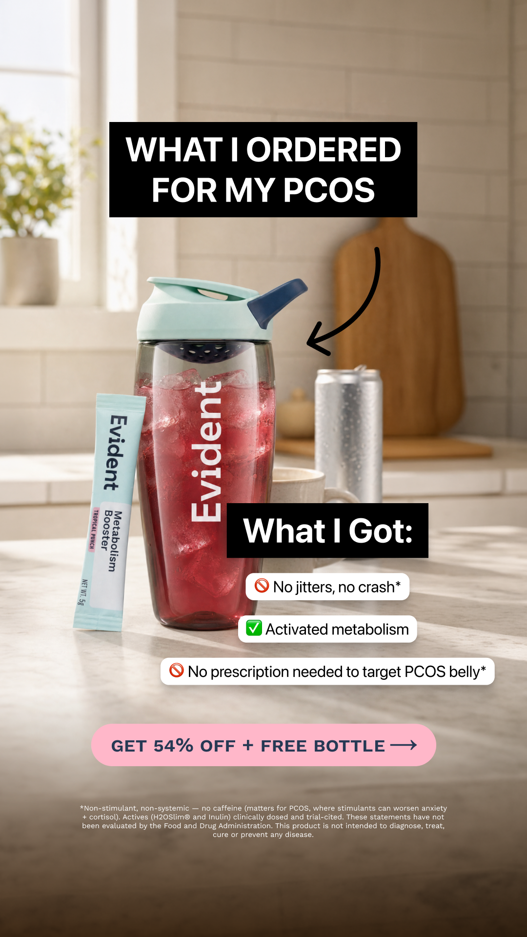 Evident Wellness Facebook ad