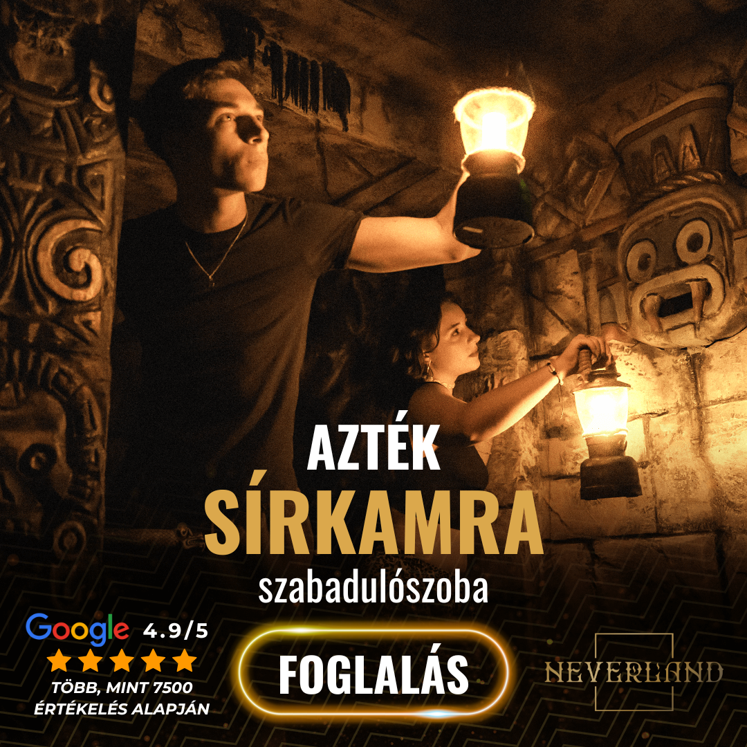 Neverland Bar • Escape Room • Pizzeria Facebook ad: Lefoglalom az időpontot!