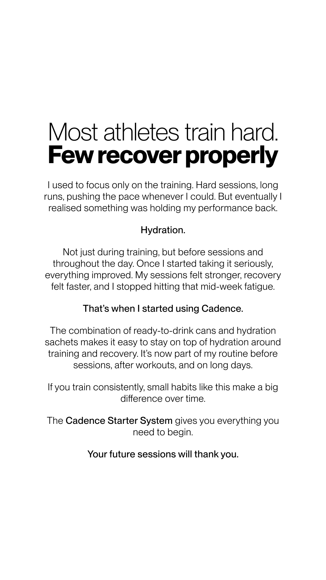 Use Cadence Facebook ad