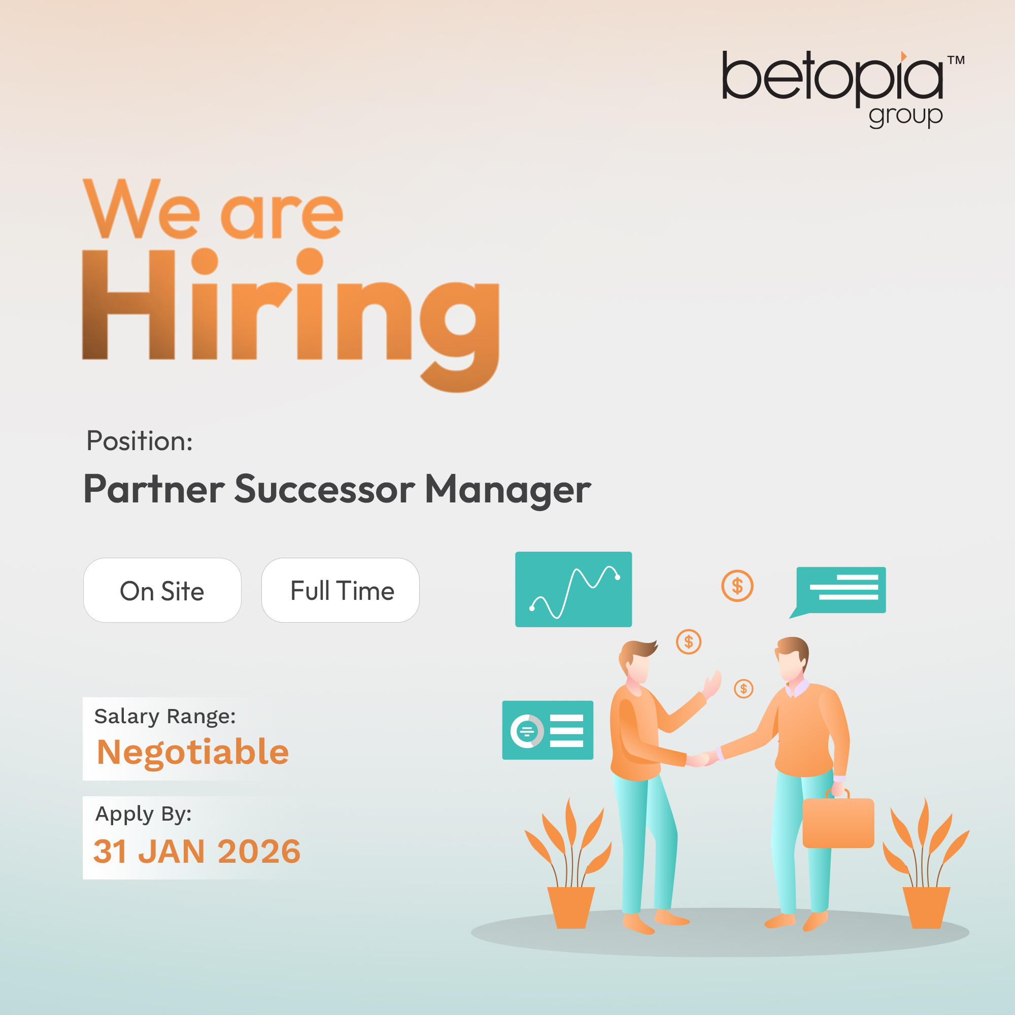 Career at Betopia Facebook ad: ๐๐จ๐ฌ๐ข๐ญ๐ข๐จ๐ง: ๐๐๐ซ๐ญ๐ง๐๐ซ ๐๐ฎ๐๐๐๐ฌ๐ฌ๐จ๐ซโฆ