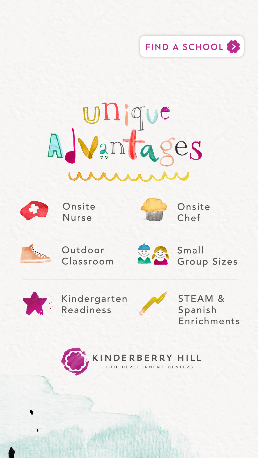 Kinderberry Hill Child Development Centers Facebook ad