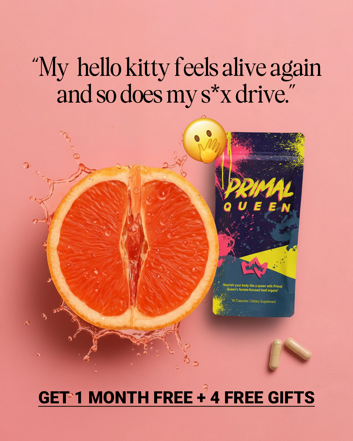 Primal Queen Facebook ad
