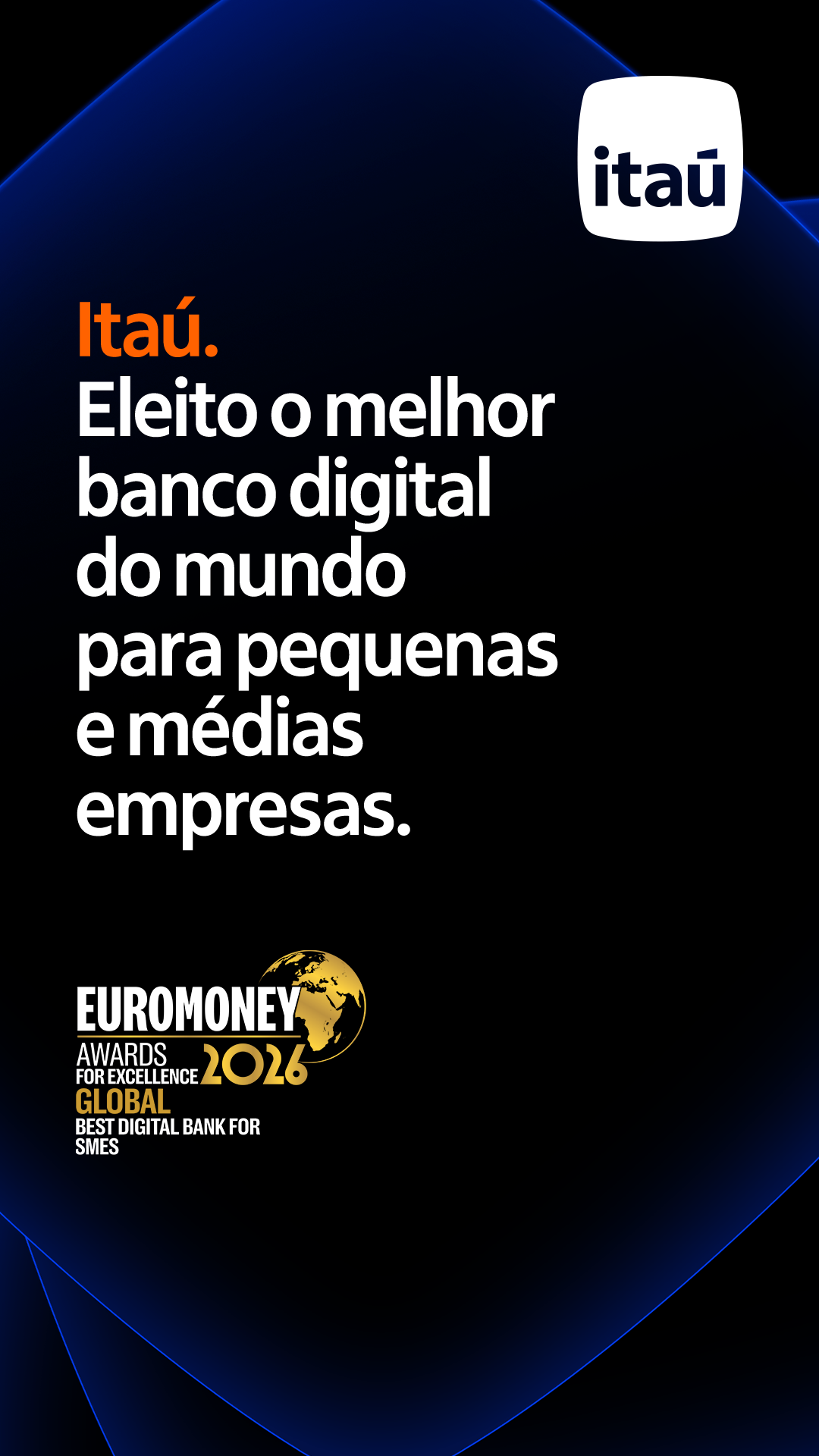 Itaú Empresas Facebook ad from Jul 24, 2026