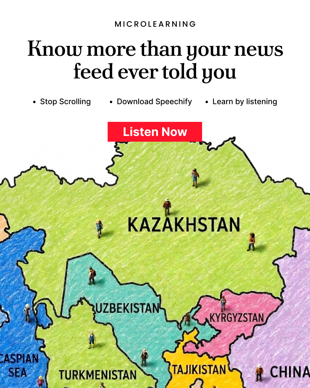 Speechify Facebook ad
