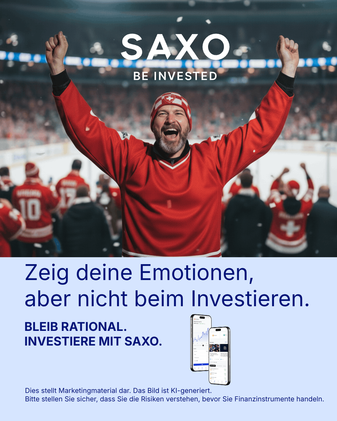 Saxo Bank Facebook ad
