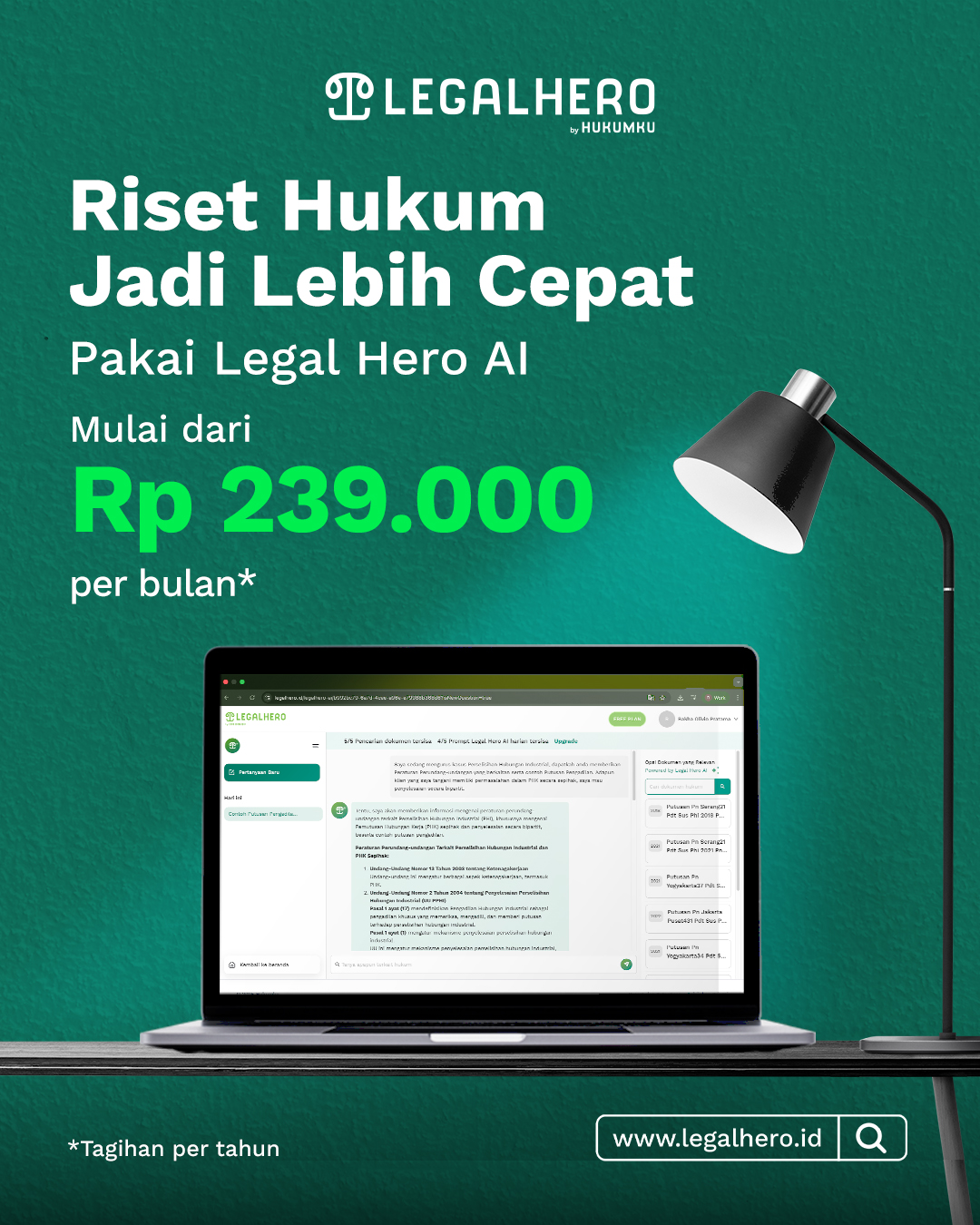 Legal Hero Facebook ad from Mar 17, 2026