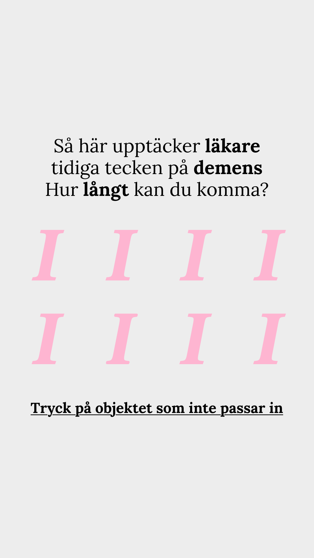 Free International IQ Test Facebook ad