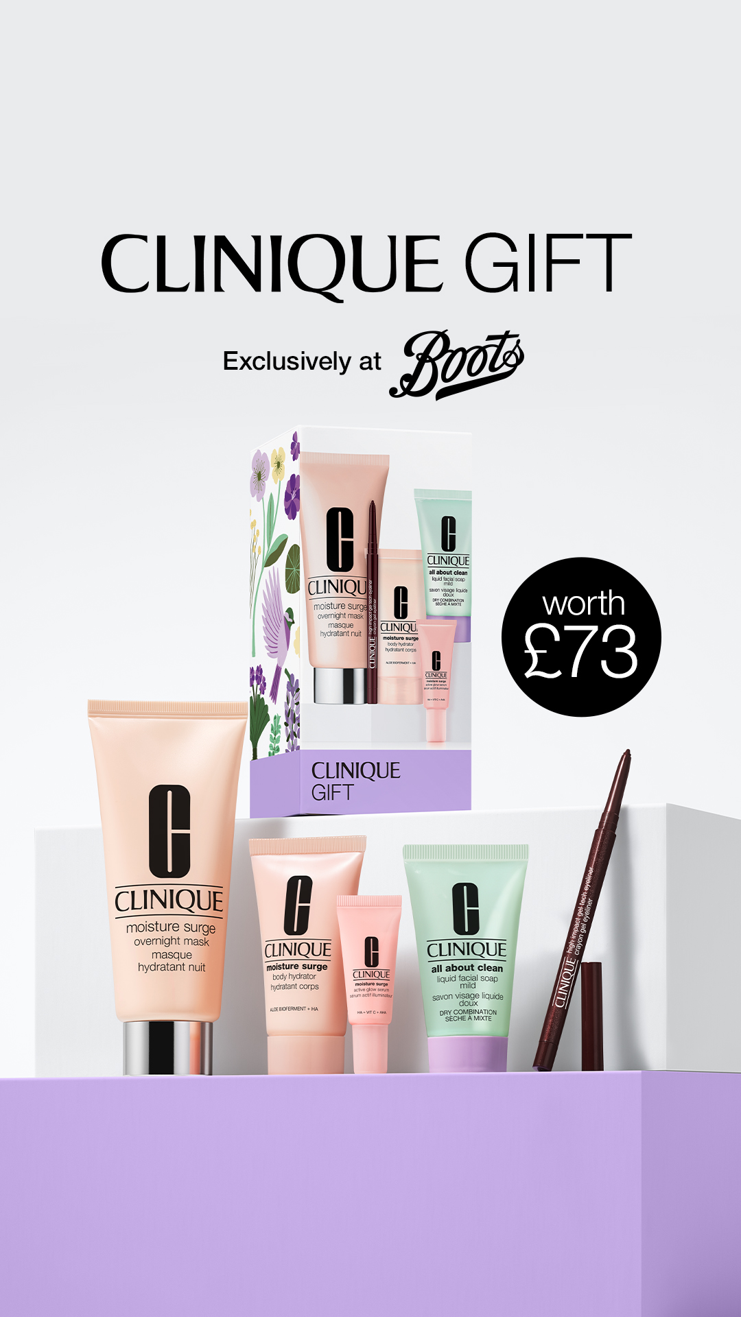 Clinique Facebook ad