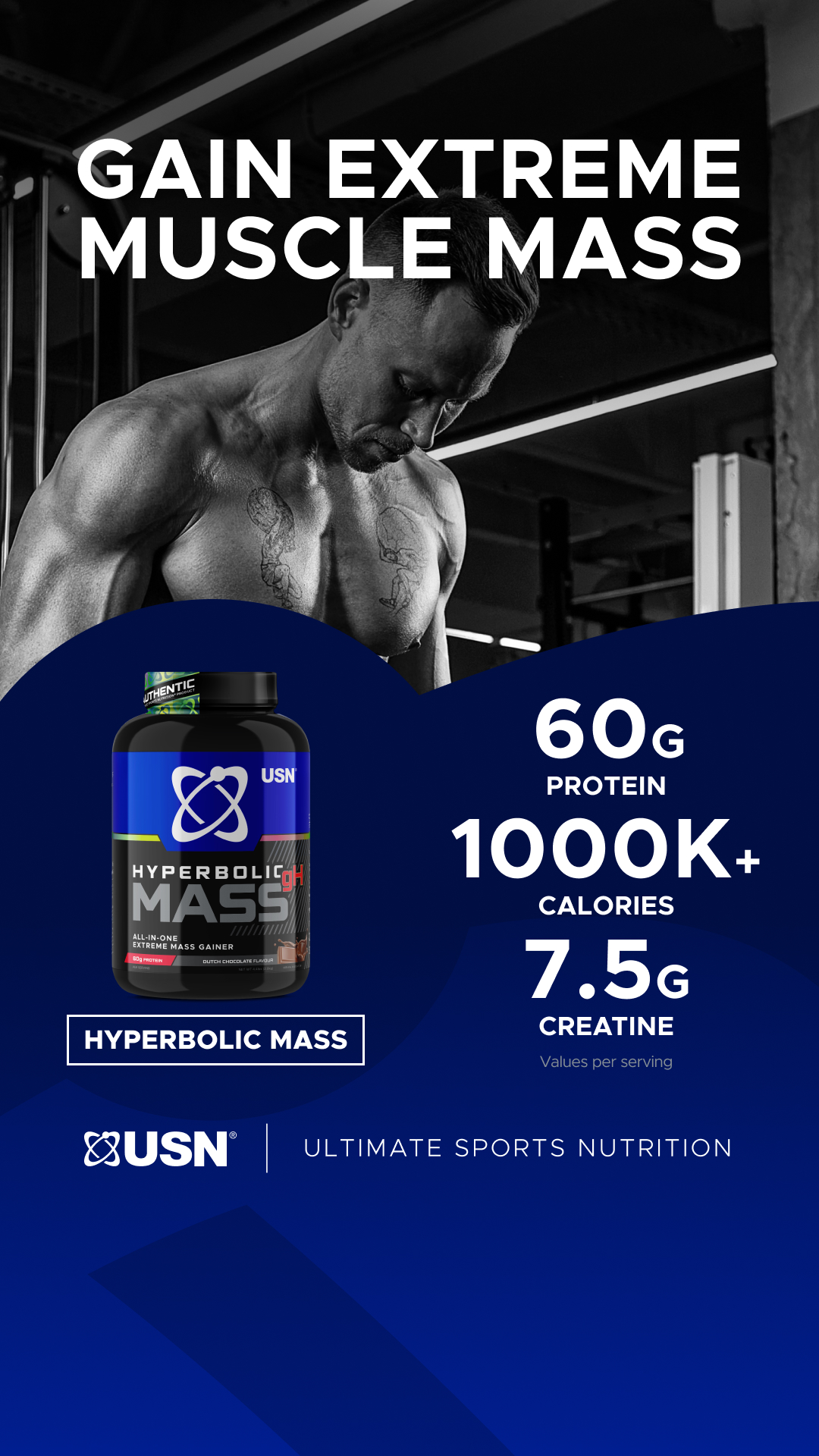 USN UK - Ultimate Sports Nutrition Facebook ad