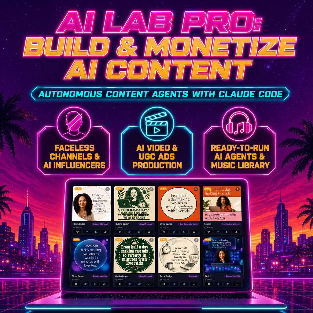 AI Lab Facebook ad
