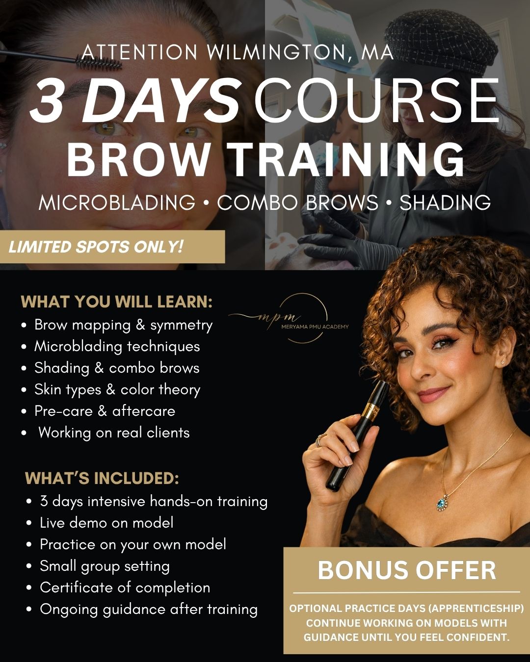 Meryama Permanent Makeup Facebook ad