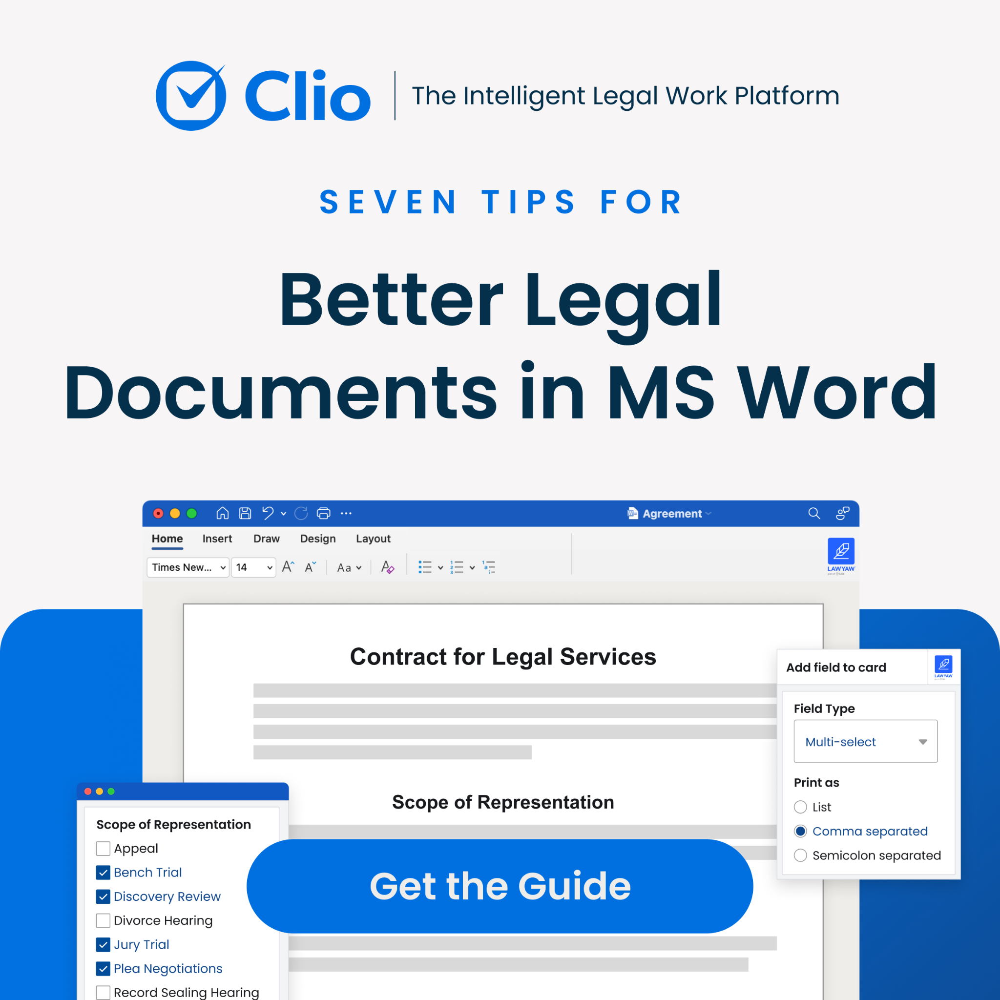 Clio - Cloud-Based Legal Technology Facebook ad
