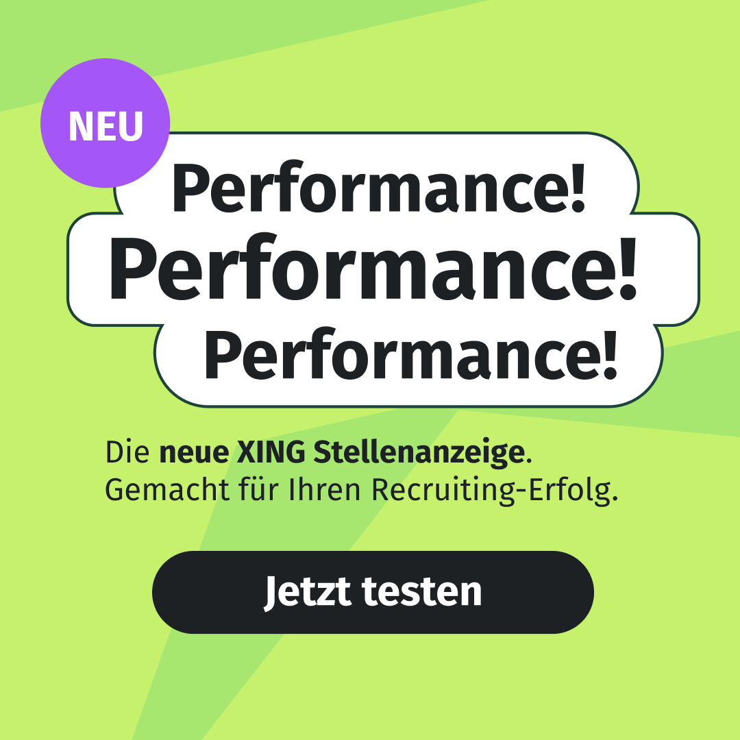 XING Facebook ad