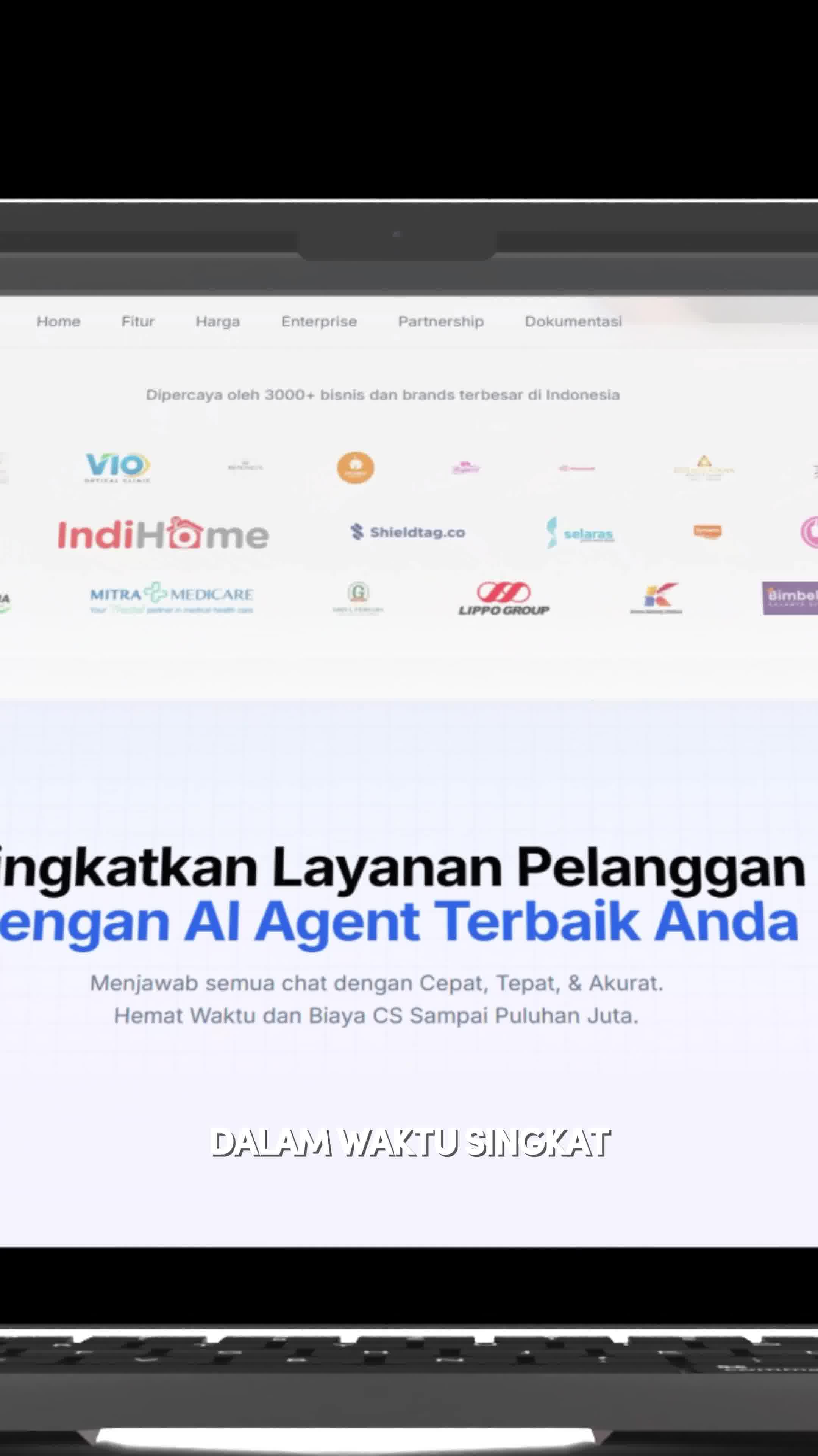 Cekat.AI Facebook ad: Scale Up dengan CS AI 24/7