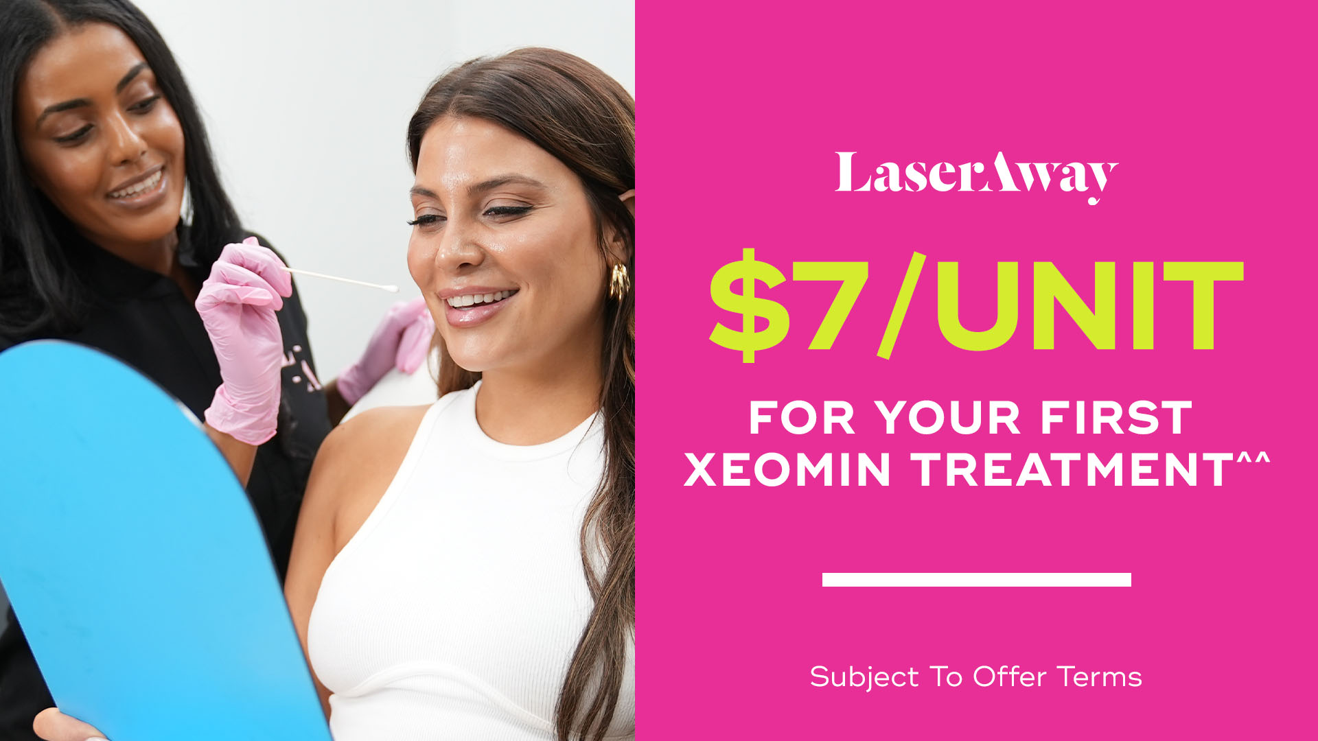 LaserAway Facebook ad