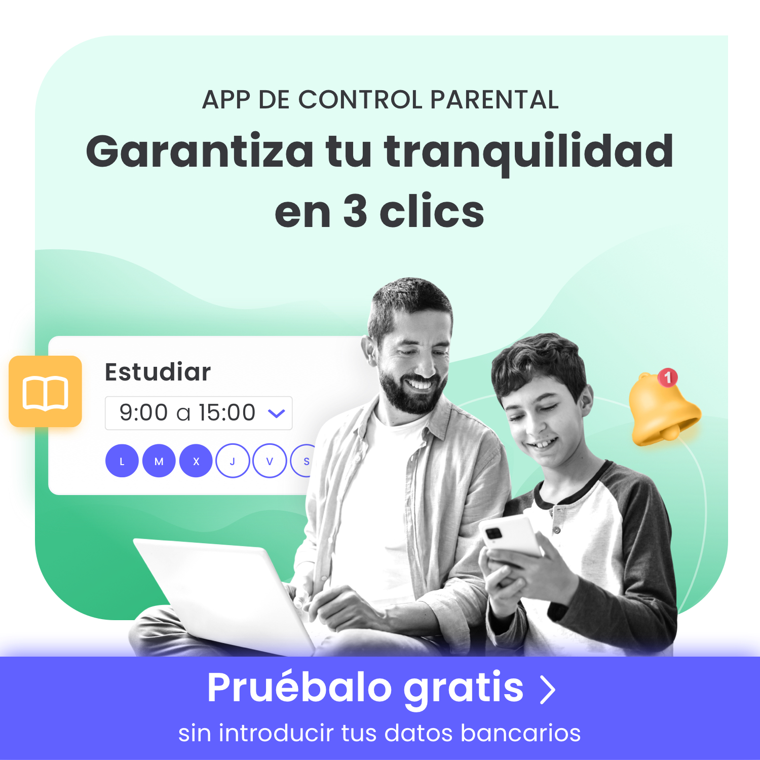 Qustodio Facebook ad