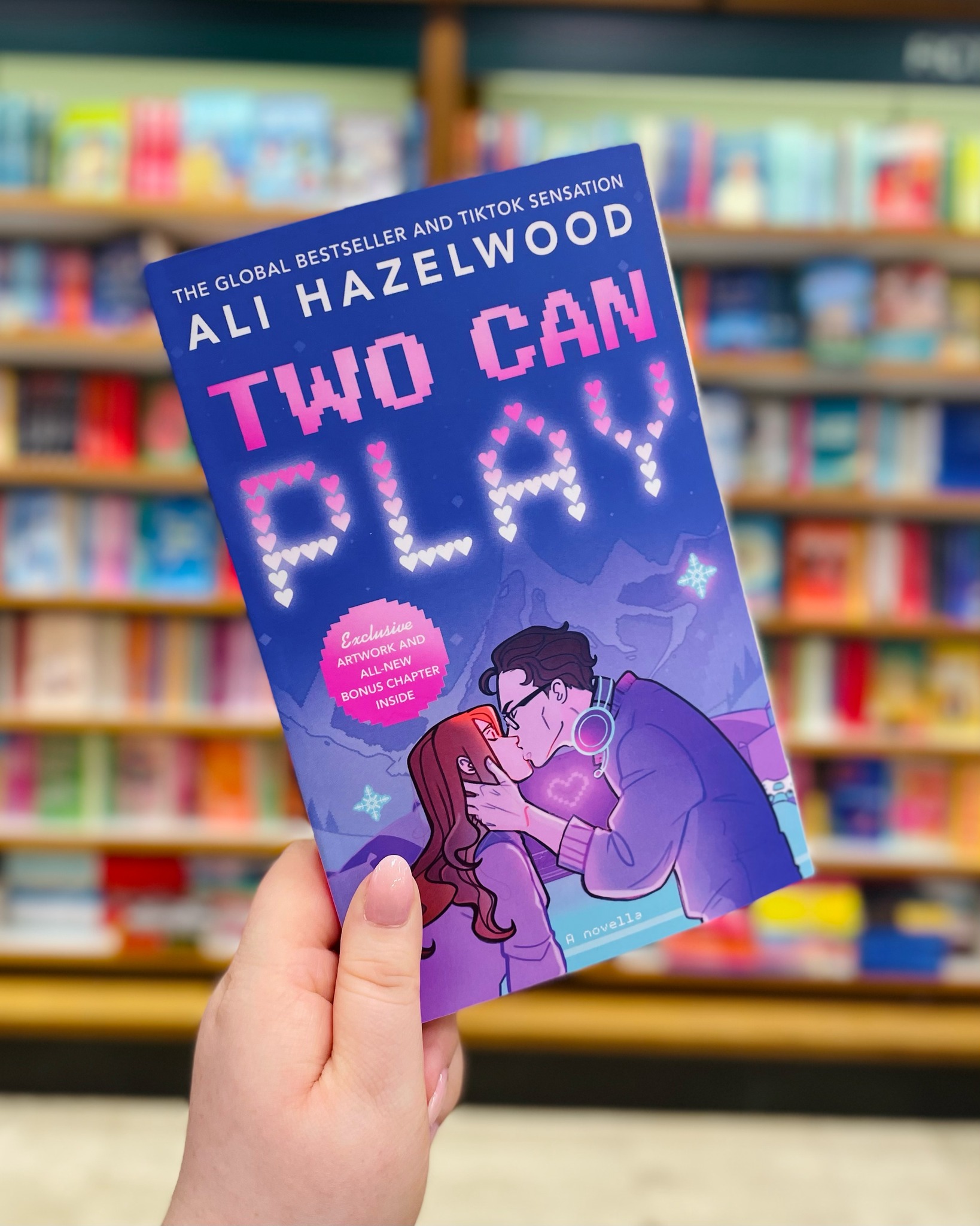 Akateeminen Kirjakauppa Facebook ad: Two Can Play finally in print!