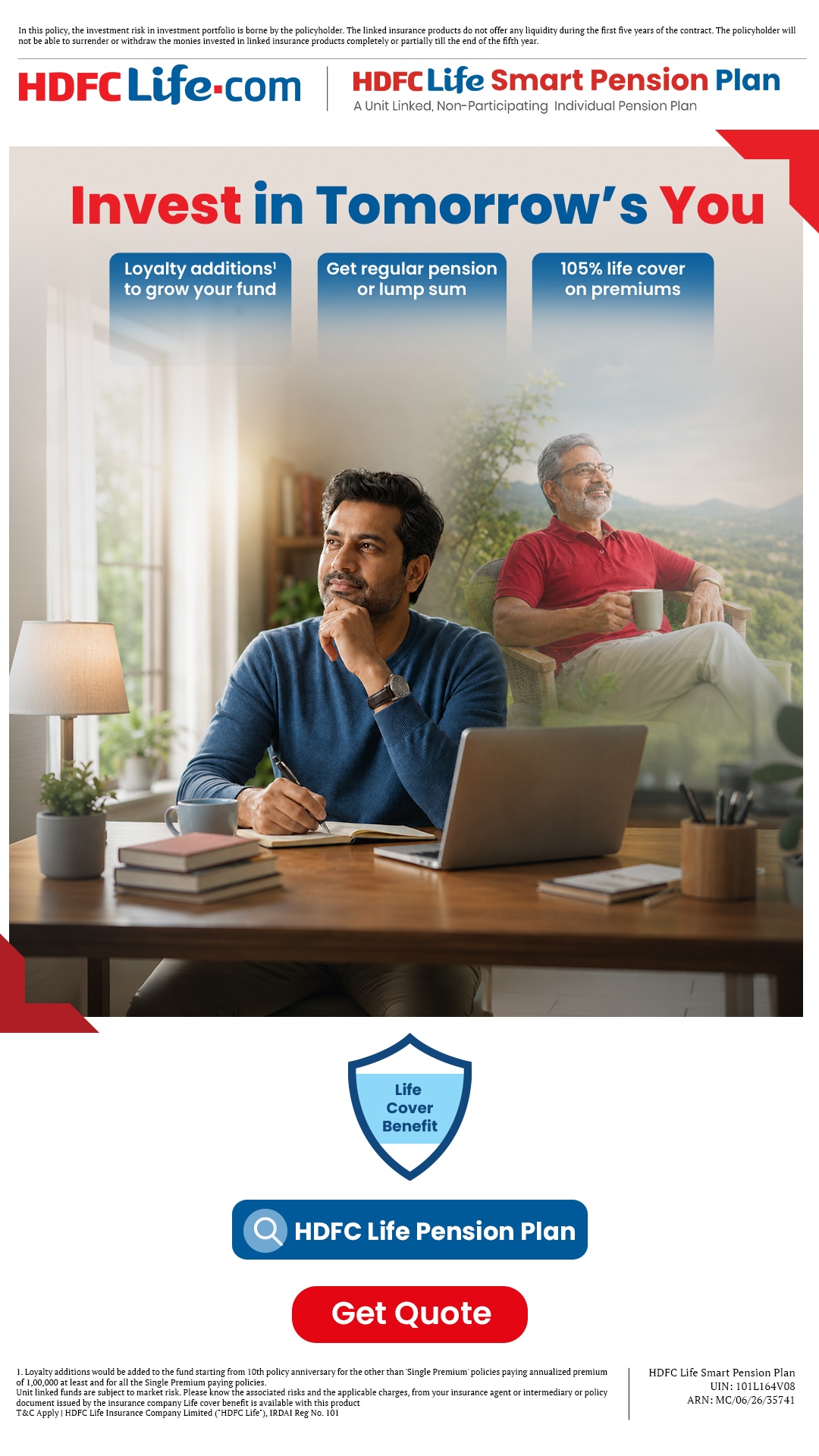 HDFC Life Facebook ad