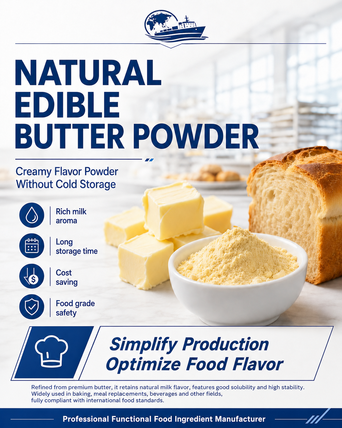 Guangzhou Shenghuatai International Trade Co., Ltd. Facebook ad: Certified Food Ingredients Manufacturer